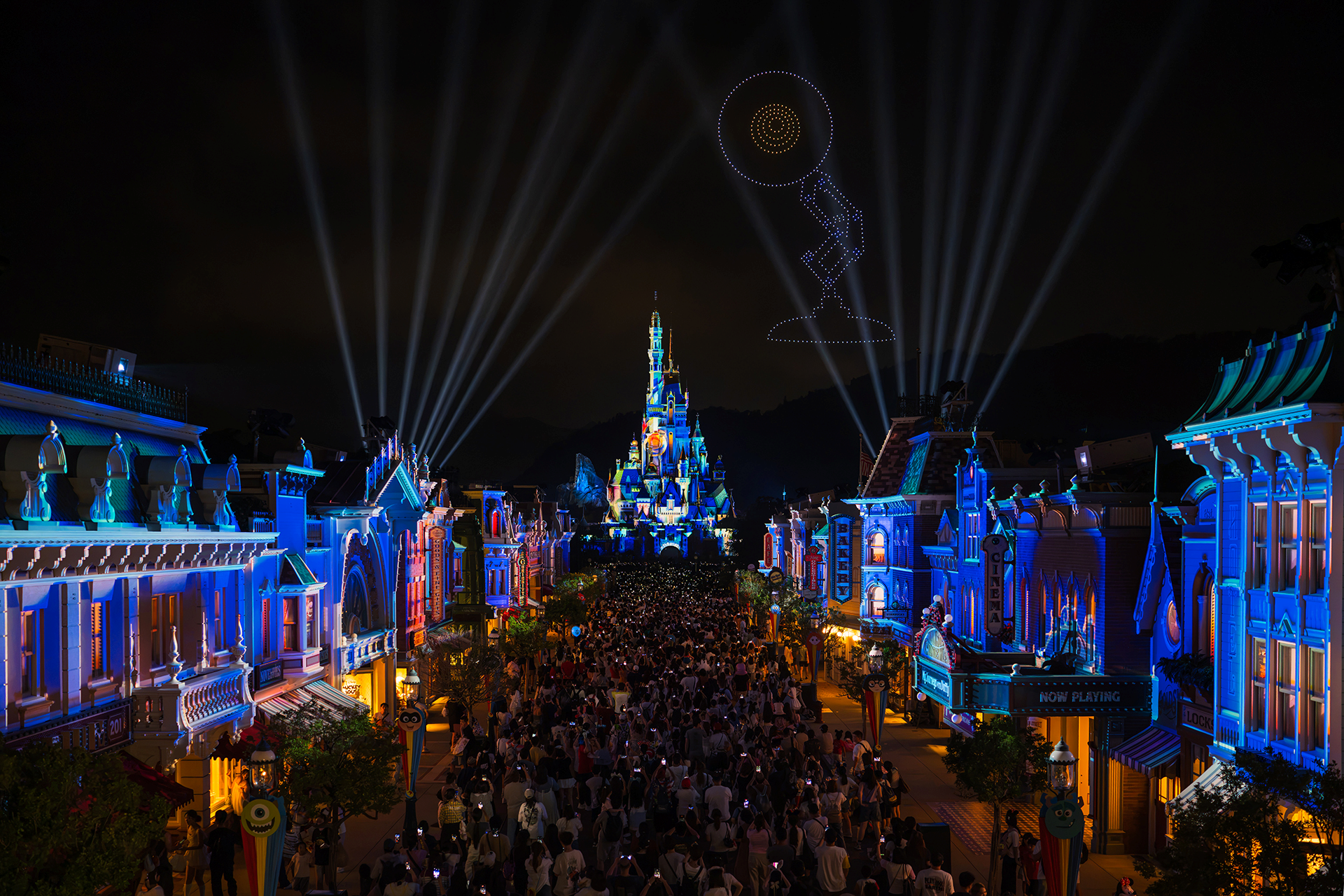 Disney Parks Blog has shared new behind-the-scenes details about “Pixar Pals Spectacular,” the new nighttime spectacular currently being performed at Hong Kong Disneyland Resort.
