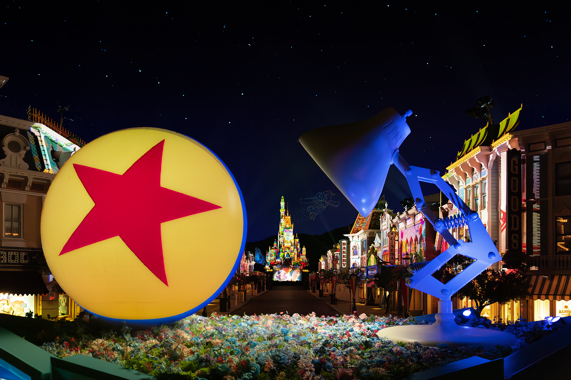 Disney Parks Blog has shared new behind-the-scenes details about “Pixar Pals Spectacular,” the new nighttime spectacular currently being performed at Hong Kong Disneyland Resort.