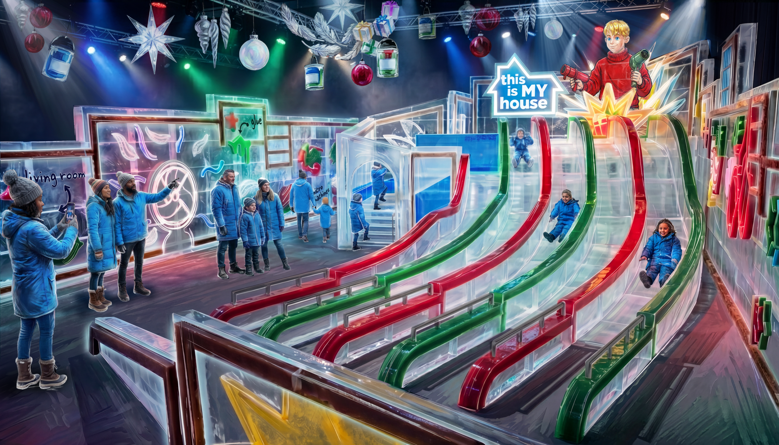 Gaylord Hotels announced their full lineup of 2026 ice! locations and themes, including new themes based on The Nightmare Before Christmas, Home Alone, and Harry Potter at select resorts.