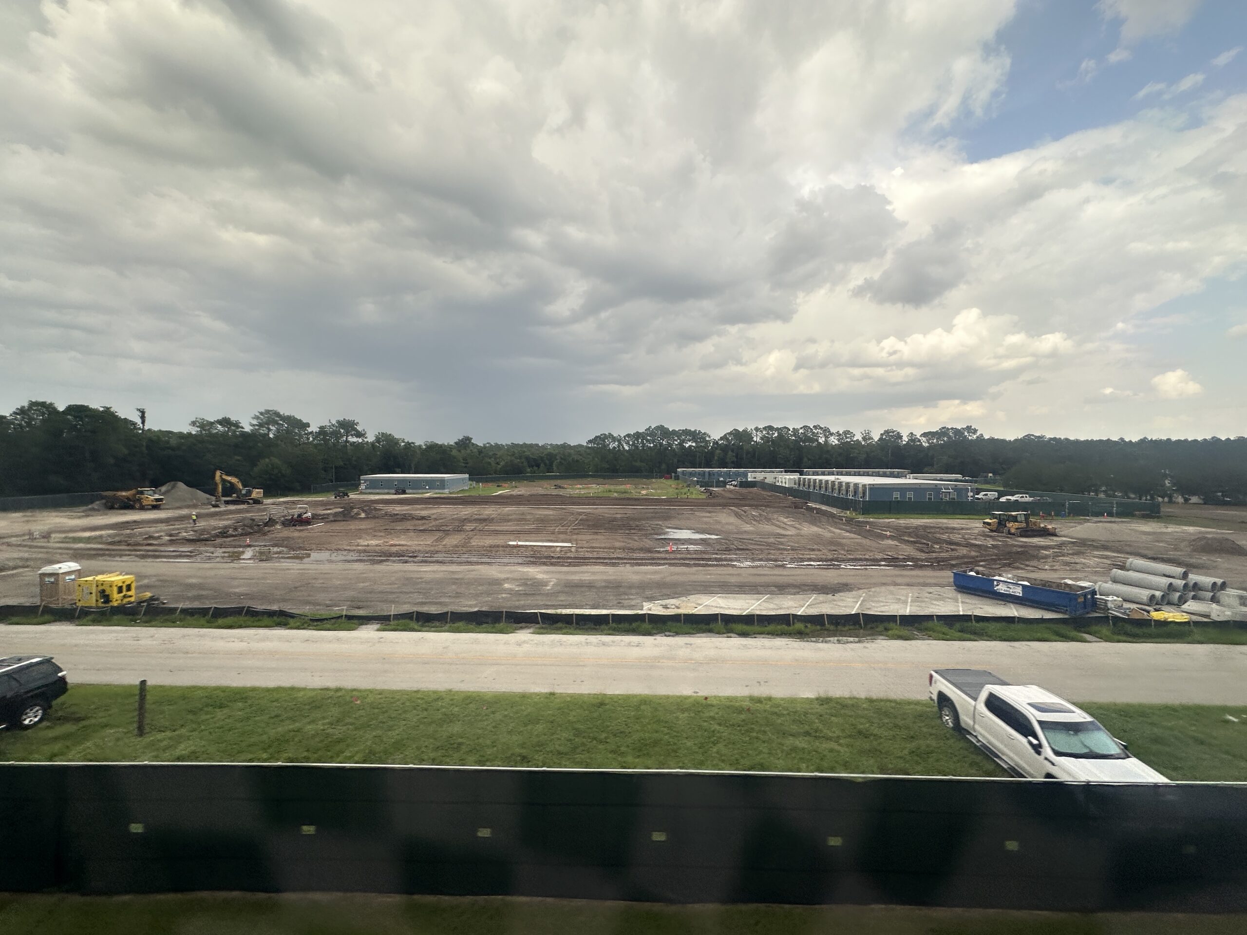 Land Cleared in Preperation for Construction of Imagineering Office Buildings Near Magic Kingdom