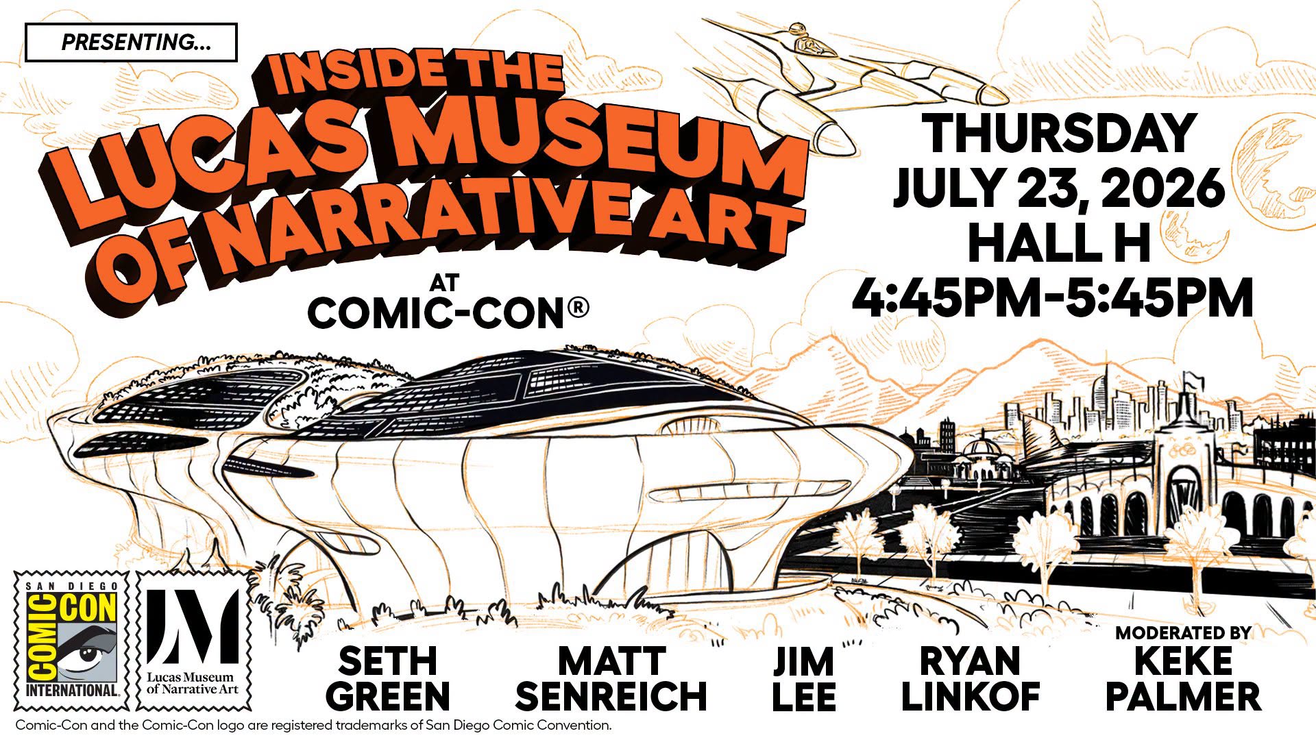 The Lucas Museum of Narrative Art is returning to San Diego Comic-Con ahead of its grand opening in Los Angeles later this year.