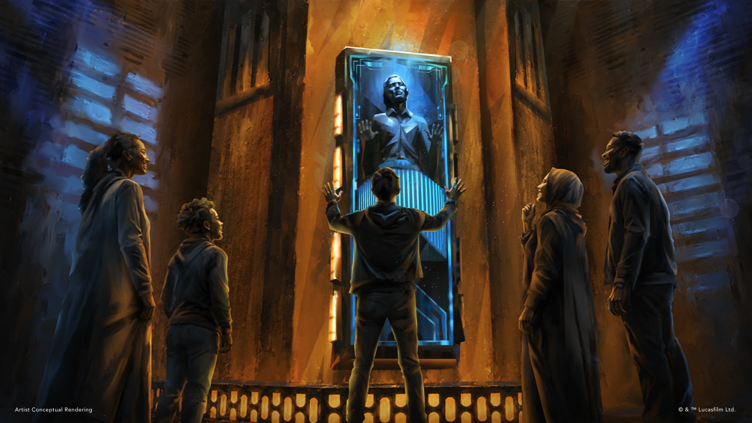 A new Carbon Freeze Capture experience will be previewed during D23: The Ultimate Disney Fan Event