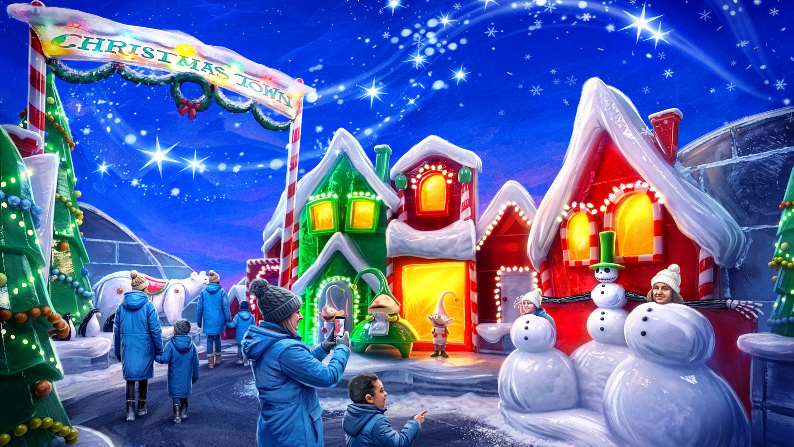 Gaylord Hotels announced their full lineup of 2026 ice! locations and themes, including new themes based on The Nightmare Before Christmas, Home Alone, and Harry Potter at select resorts.