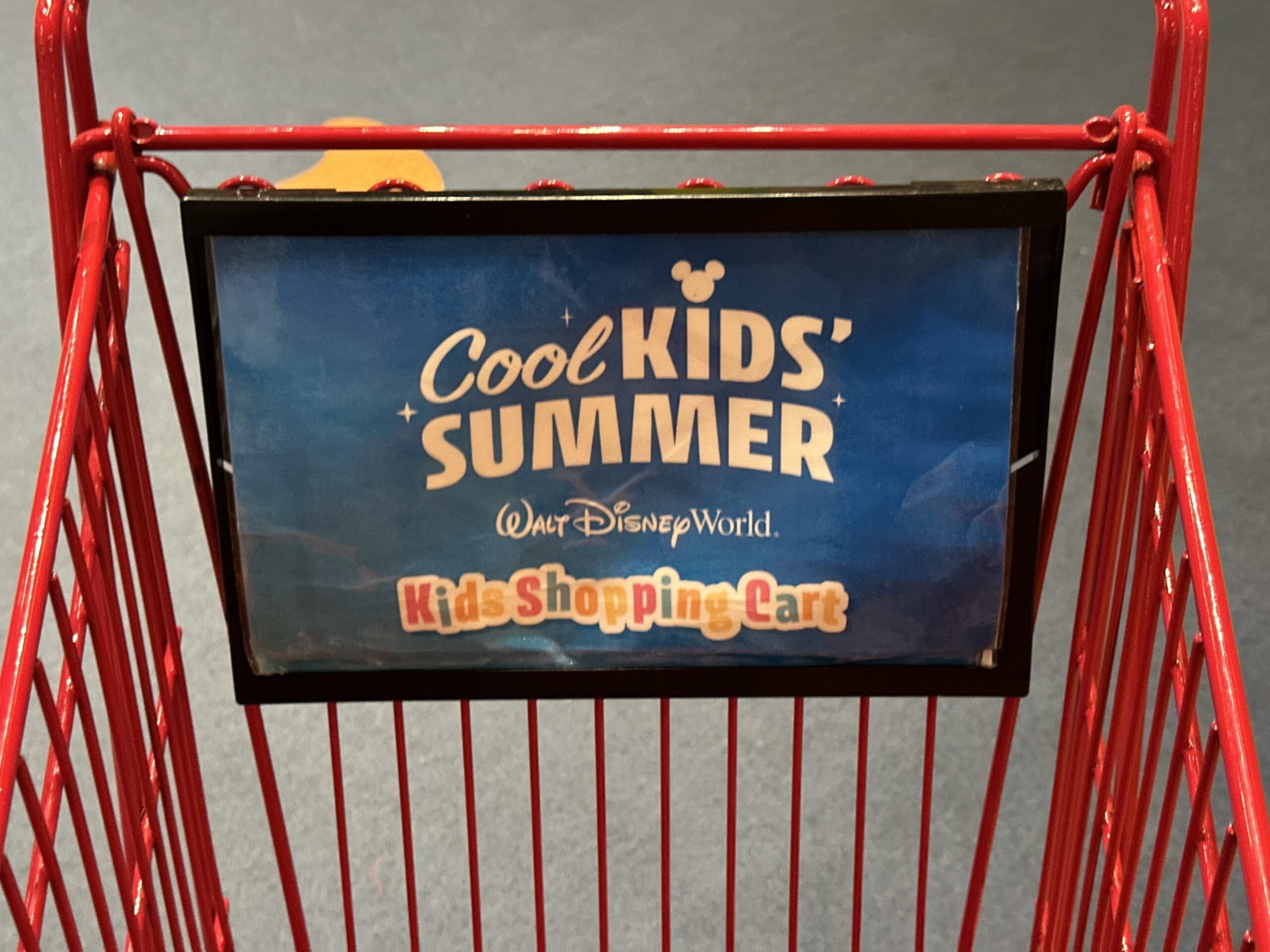 Young guests can now take charge of their own shopping trips with new kid-sized carts at Disney’s Art of Animation Resort.
