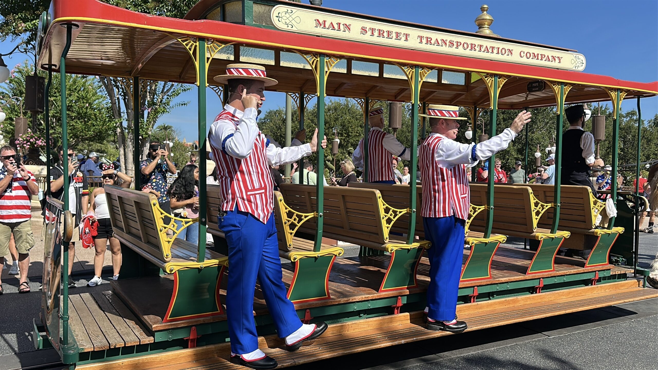 The Dapper Dans are celebrating the Fourth of July with a patriotic twist at Magic Kingdom.