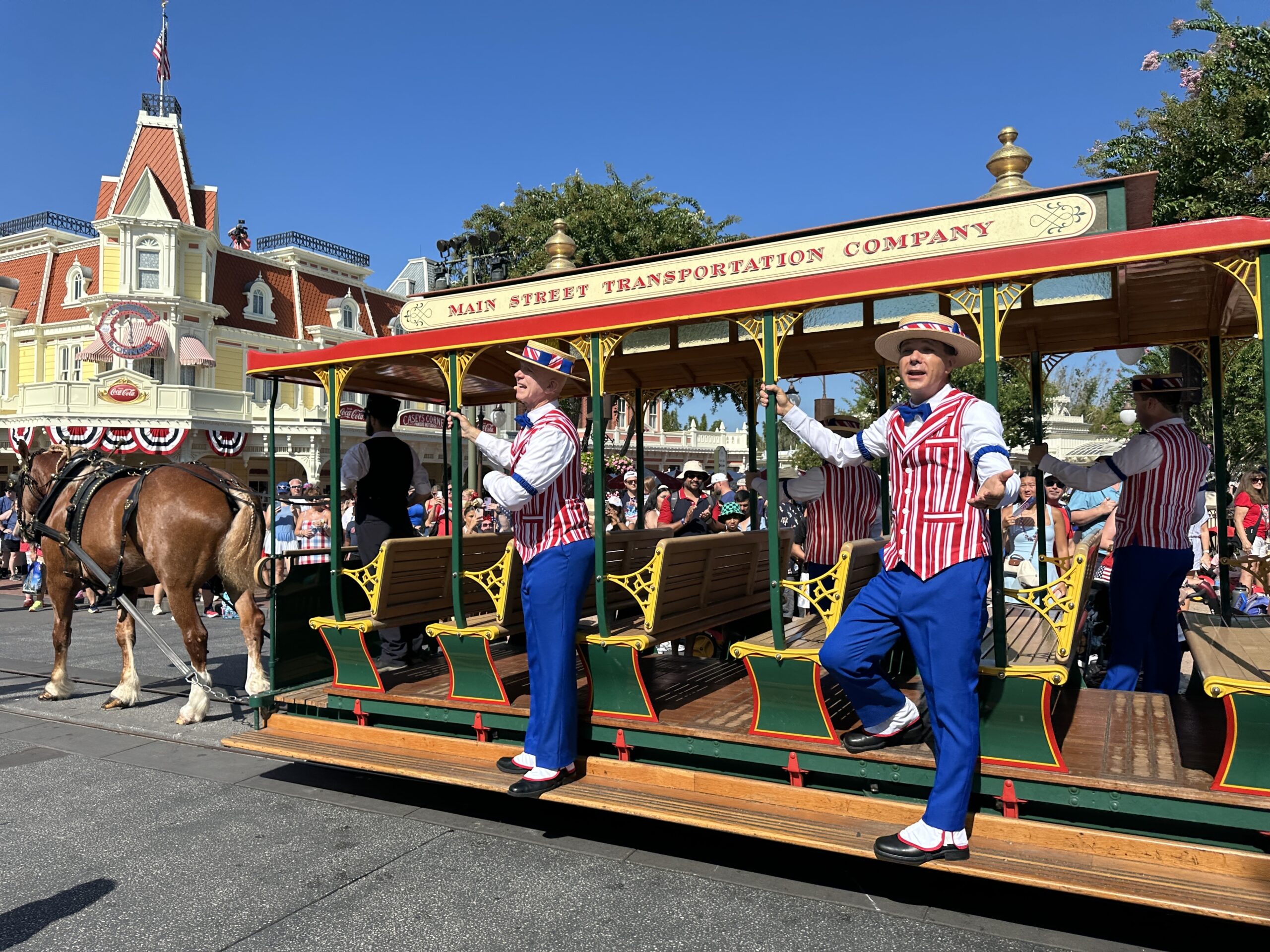 The Dapper Dans are celebrating the Fourth of July with a patriotic twist at Magic Kingdom.