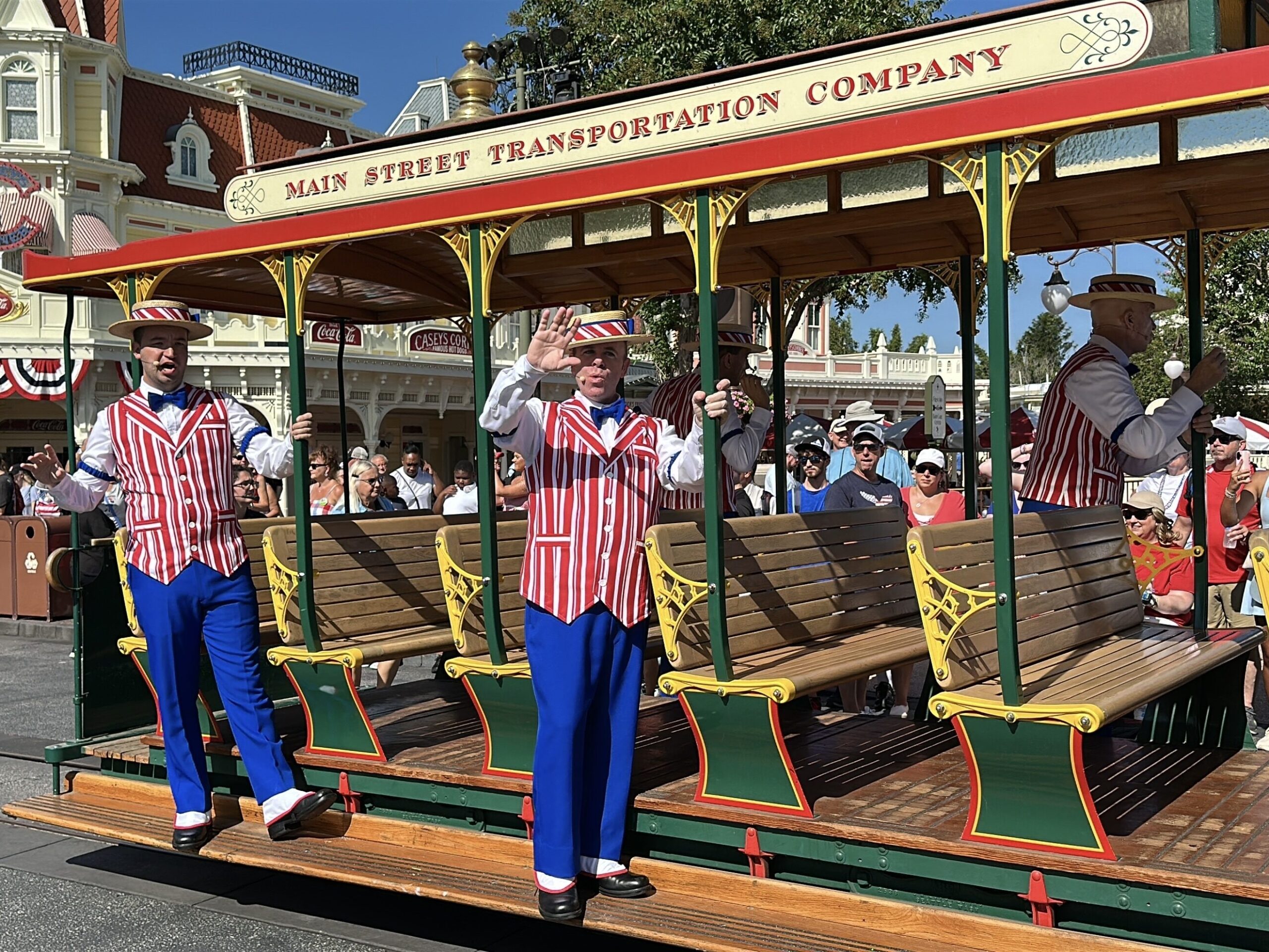 The Dapper Dans are celebrating the Fourth of July with a patriotic twist at Magic Kingdom.