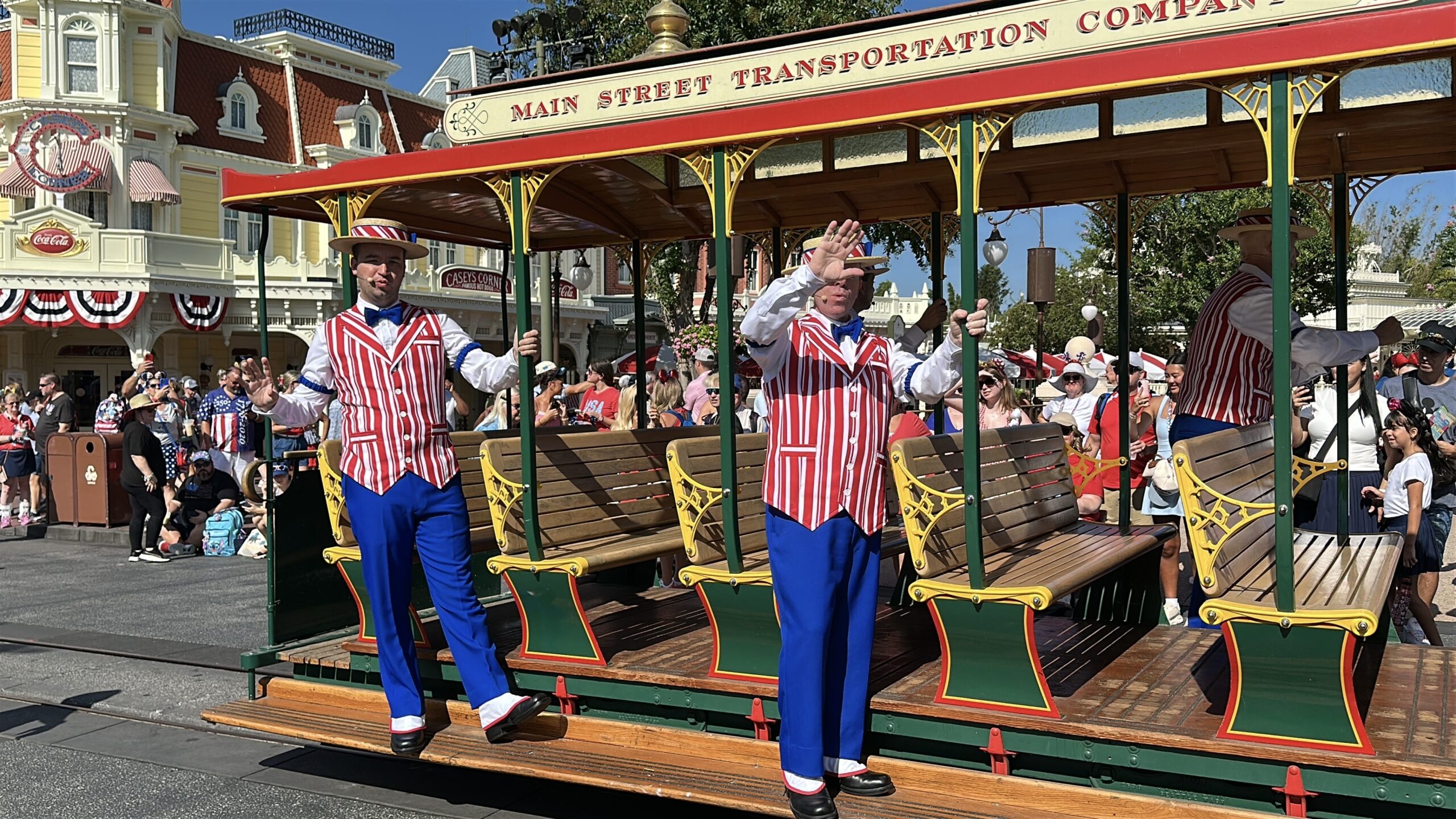 The Dapper Dans are celebrating the Fourth of July with a patriotic twist at Magic Kingdom.