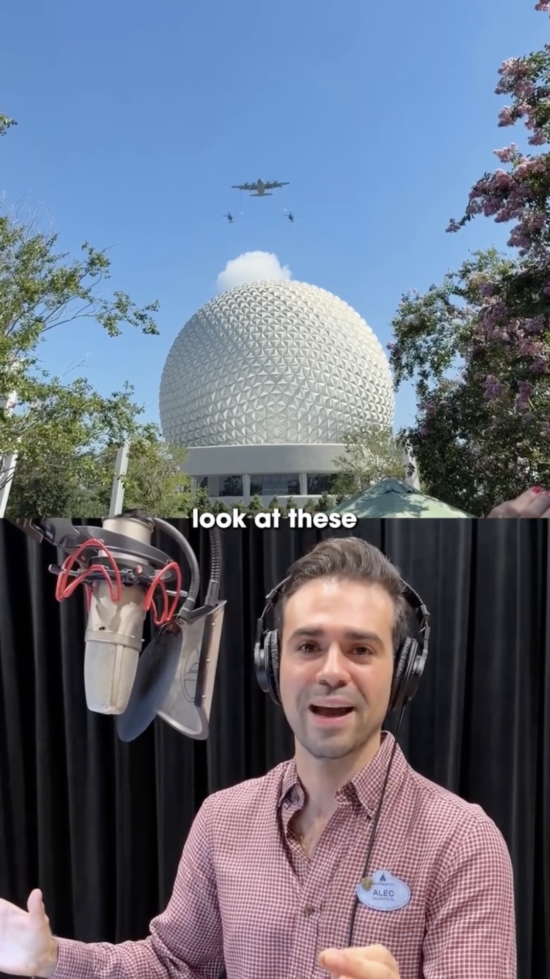 Disney Parks shared a new behind-the-scenes look at the U.S. Air Force Reserve flyover that took place over Walt Disney World for Independence Day, with a few familiar toys joining the flight crew.