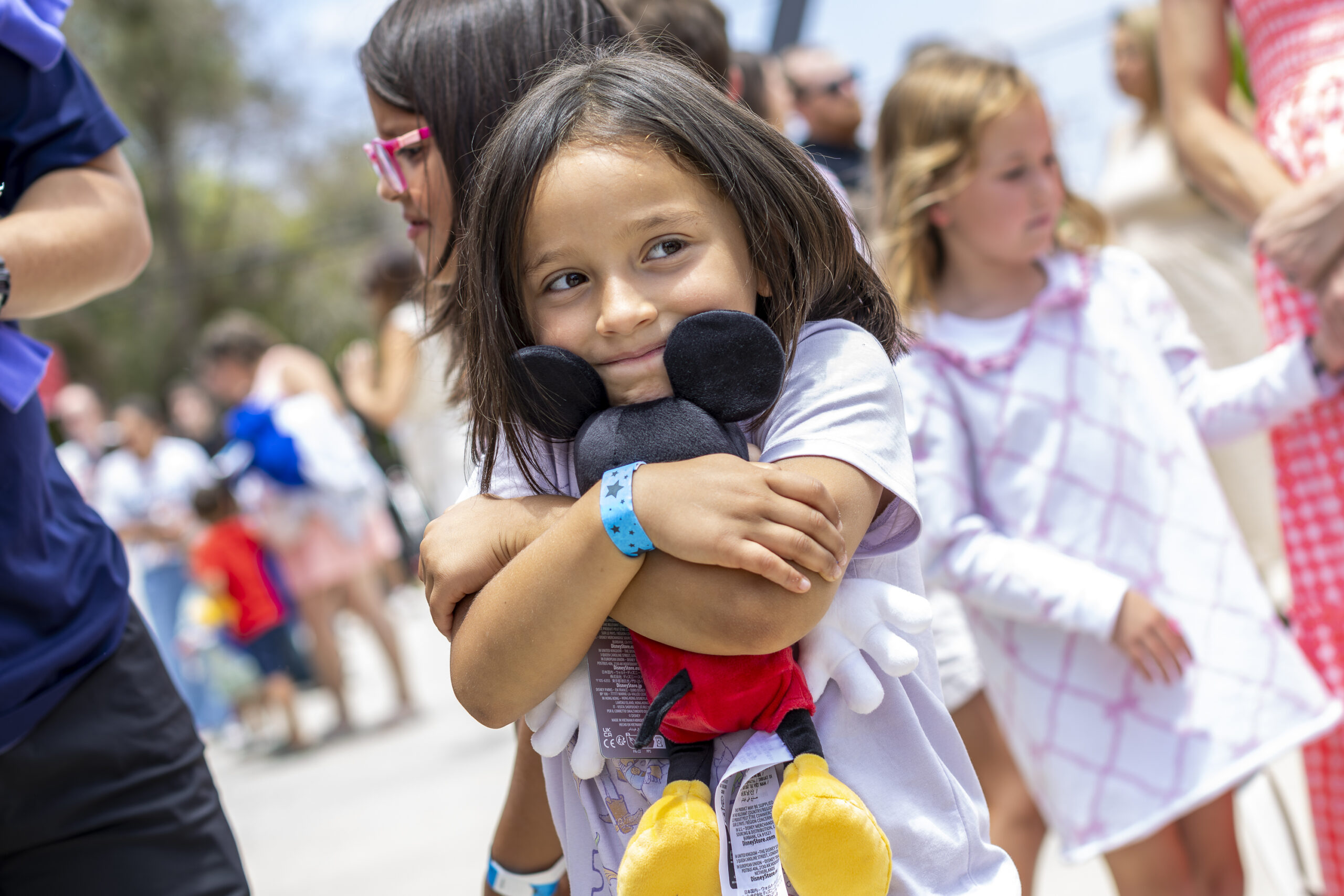Hundreds of military families in California were treated to a celebratory day filled with Pixar characters, giveaways, and a surprise gift directly from Disney CEO Josh D'Amaro.