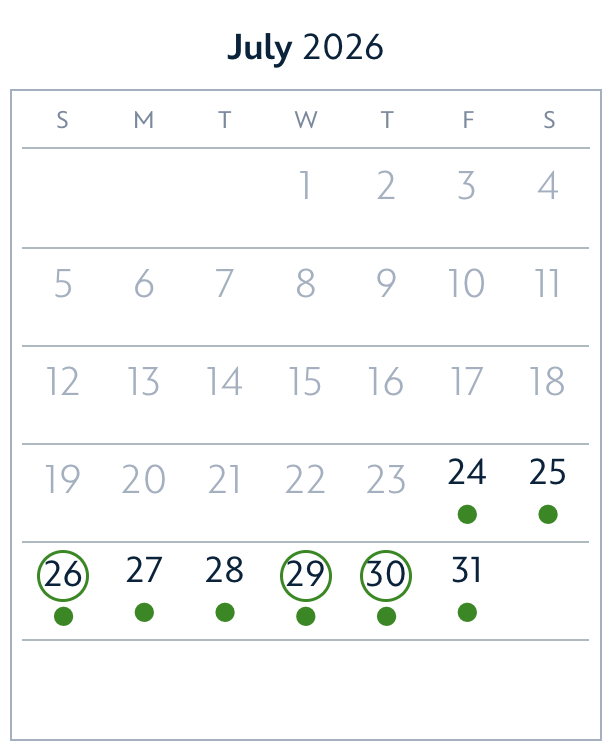 Three more "Good to Go" days are available for Walt Disney World Annual Passholders this month.