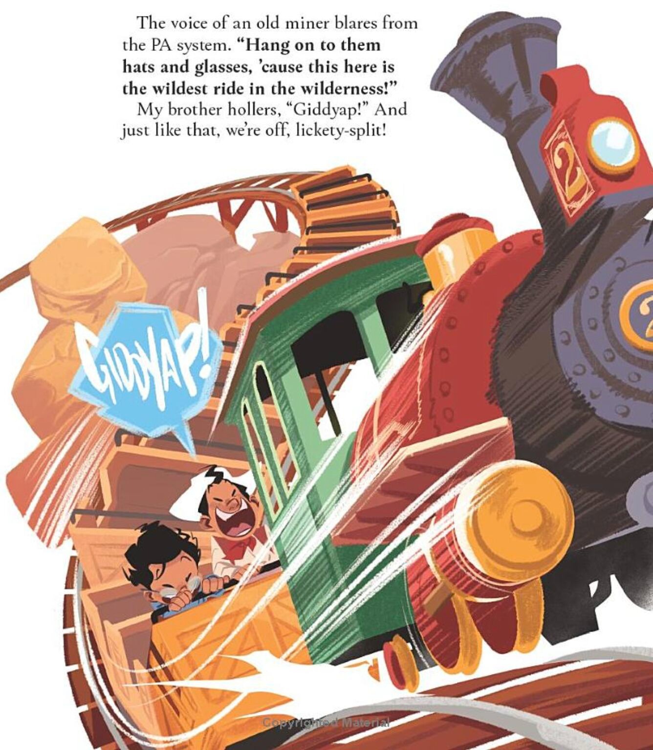 Big Thunder Mountain Railroad Little Golden Book Now Available