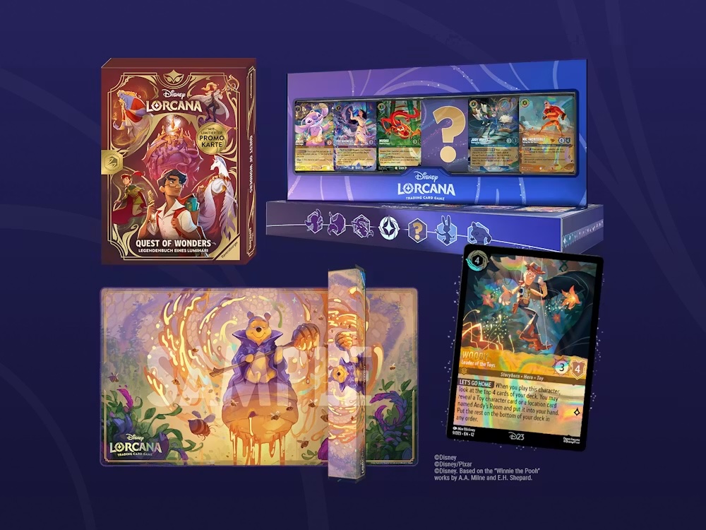 First Look at D23 2026 Lorcana Bundle Including Woody Promo Card