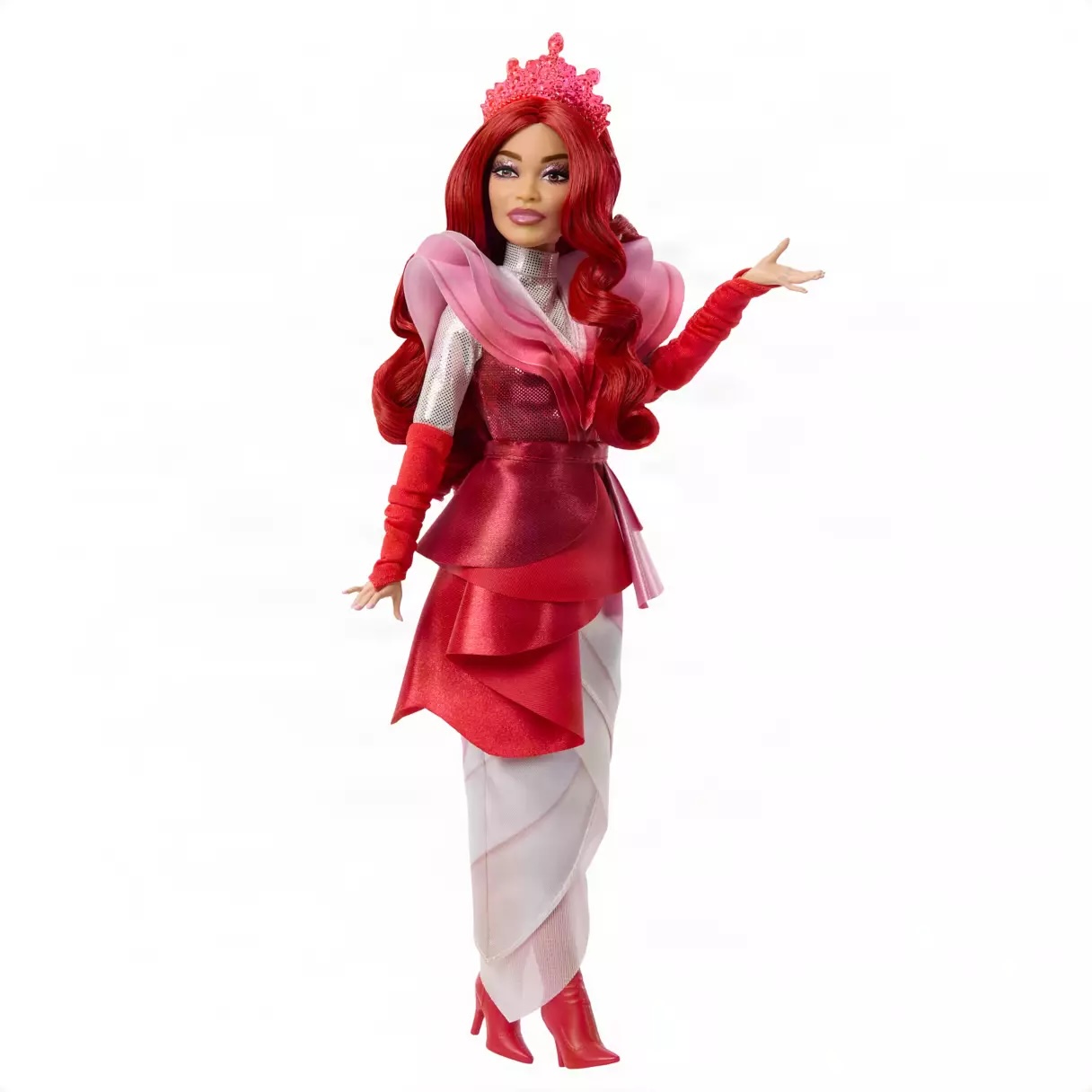 descendants red dress Disney Descendants: Wicked Wonderland, Red, Daughter of Queen of Hearts Fashion Doll Descendants 4 Descendants: The Rise of Red