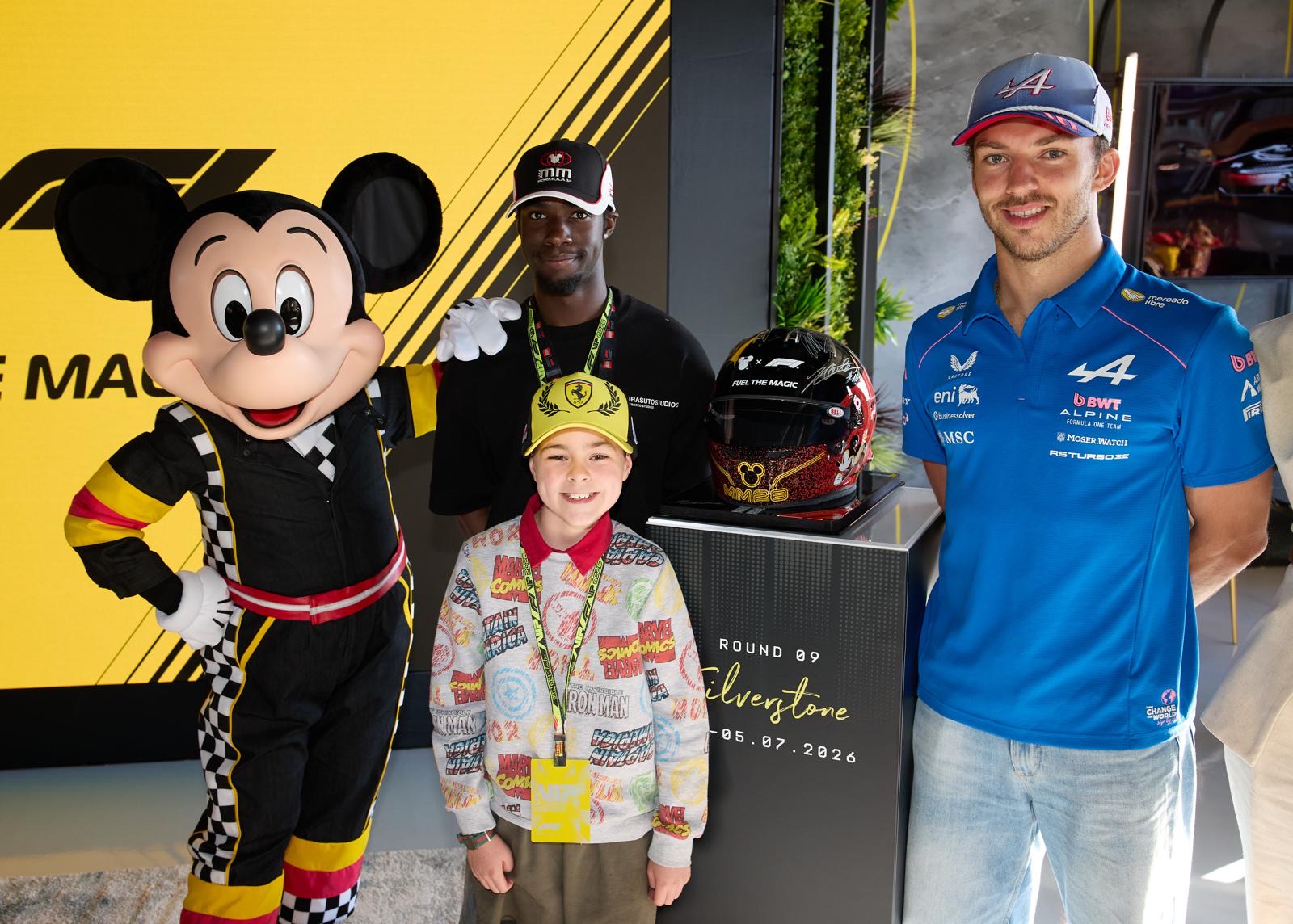 20+ drivers have now signed the custom racing helmet supporting Make-A-Wish during the 2026 Formula 1 British Grand Prix weekend at Silverstone. Auction sign-up begins tomorrow, July 7, with bidding live from July 11-18 via F1 Authentics.