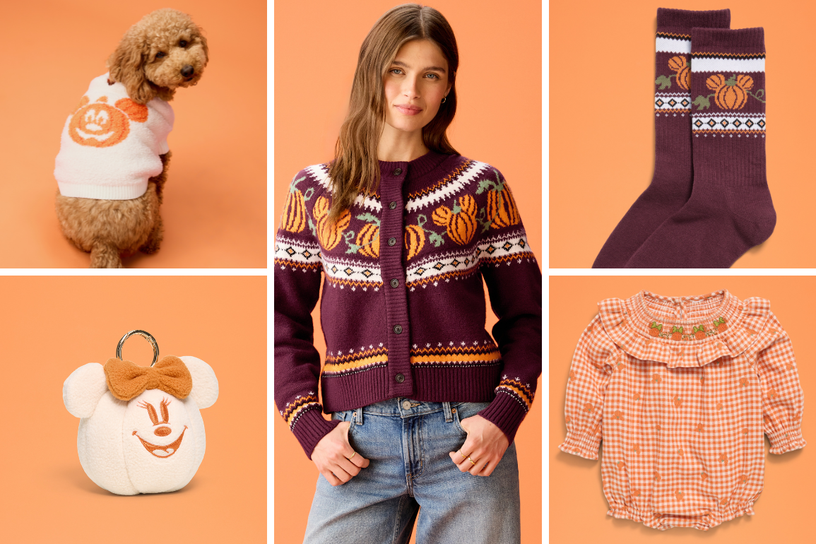 Disney & Old Navy Debut a Haunted Harvest Collection Inspired by Mickey & Friend...