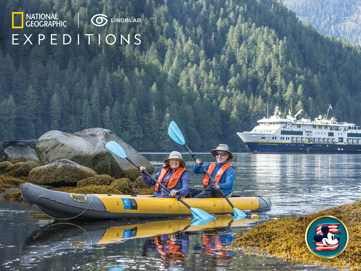 Alaska expedition cruise sponsored by National Geographic.