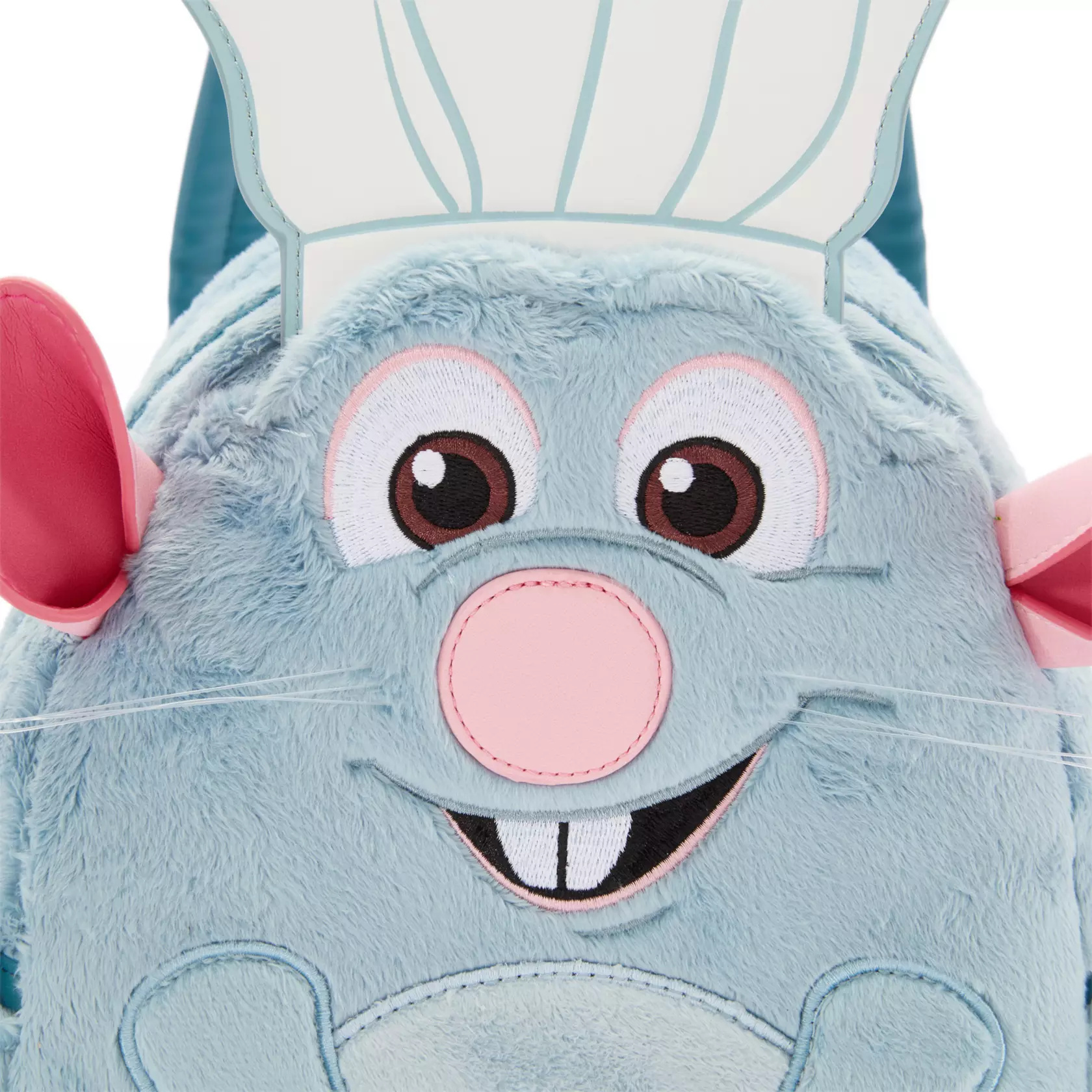 A Remy Plush Loungefly Mini Backpack is now available online, so you can now wear him on your back.