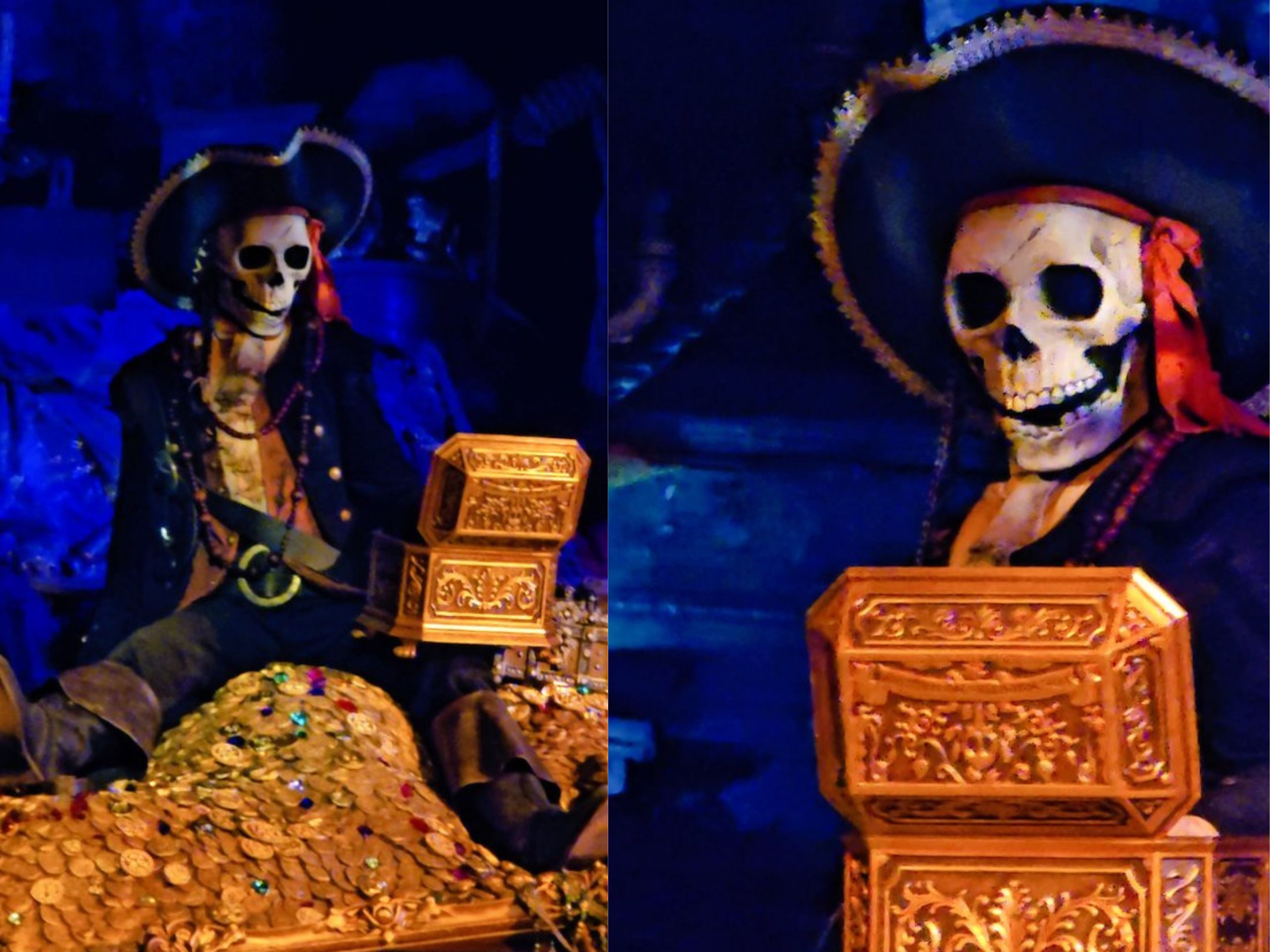 Disneyland Turns Controversial Projection Pirate Animatronic Back into Physical Skeleton Following Complaints