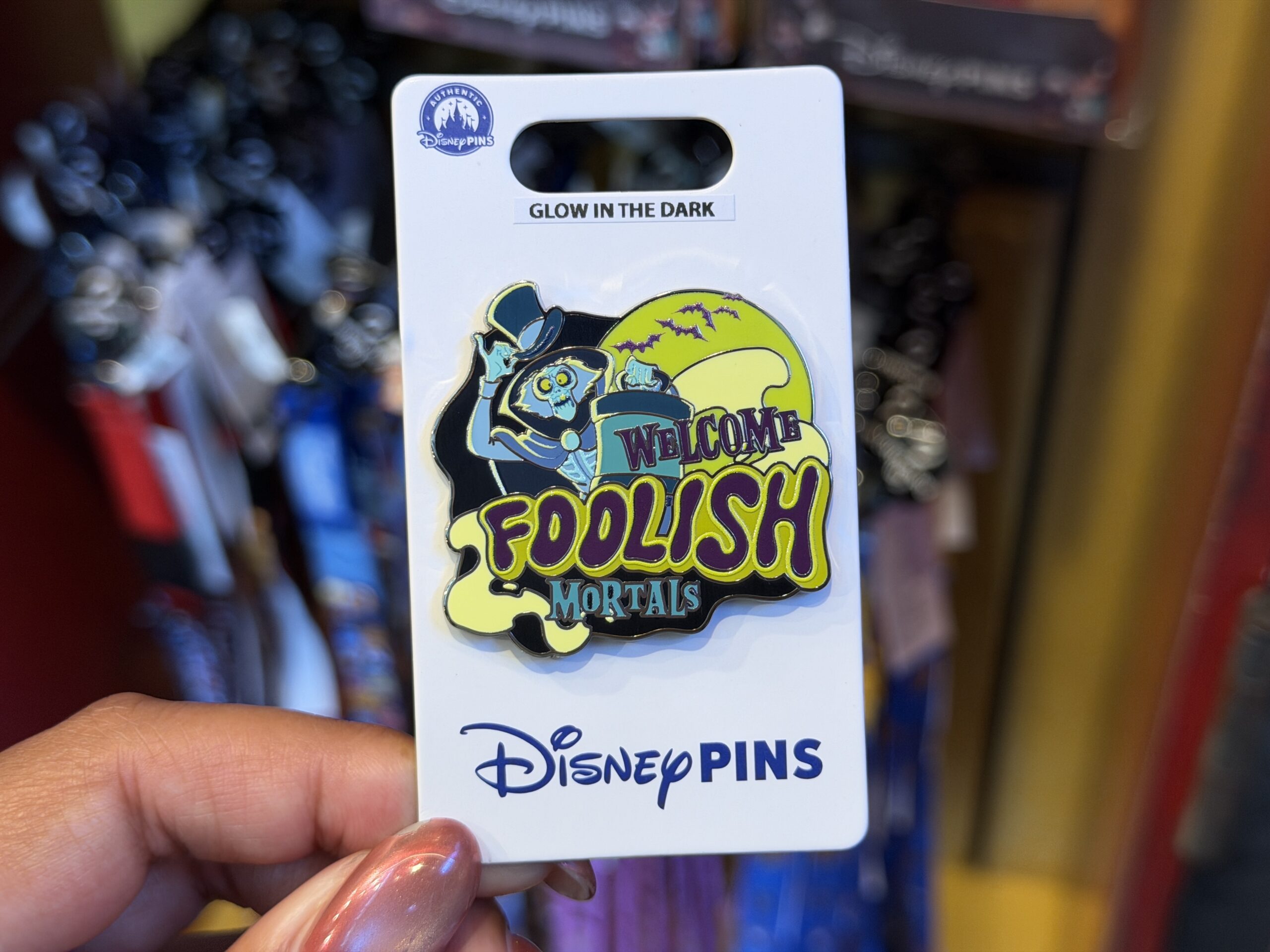 Hatbox Ghost Pin - $14.99