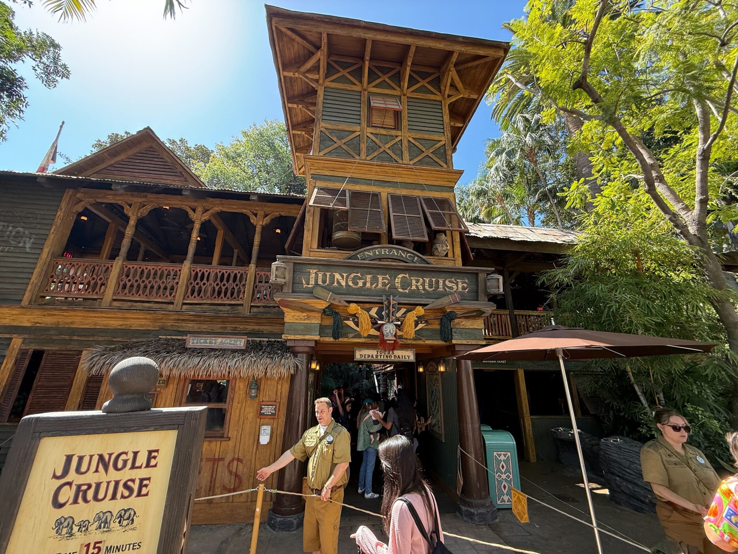Jungle Cruise attraction at Disneyland