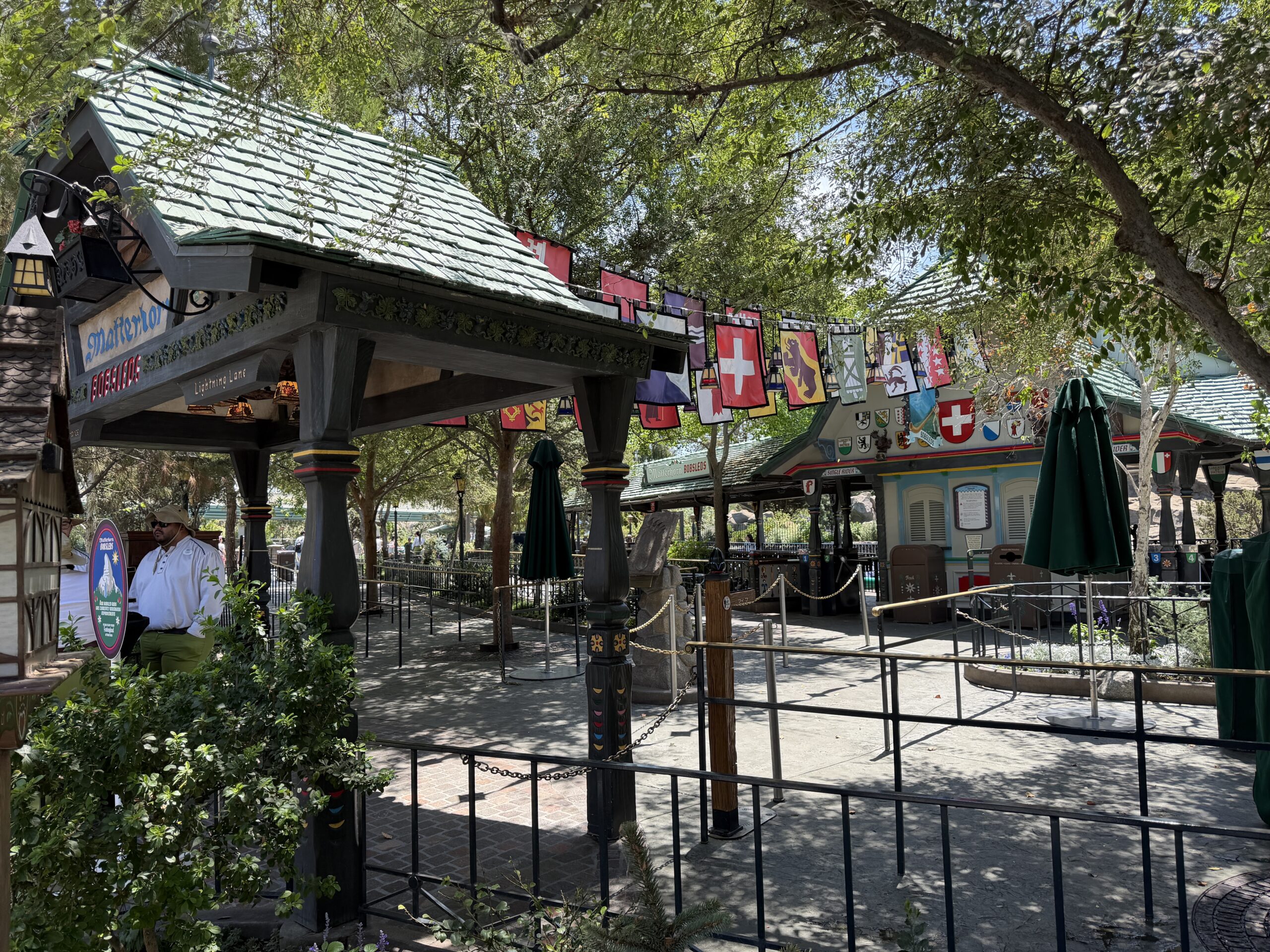 Matterhorn temporarily closed at Disneyland.
