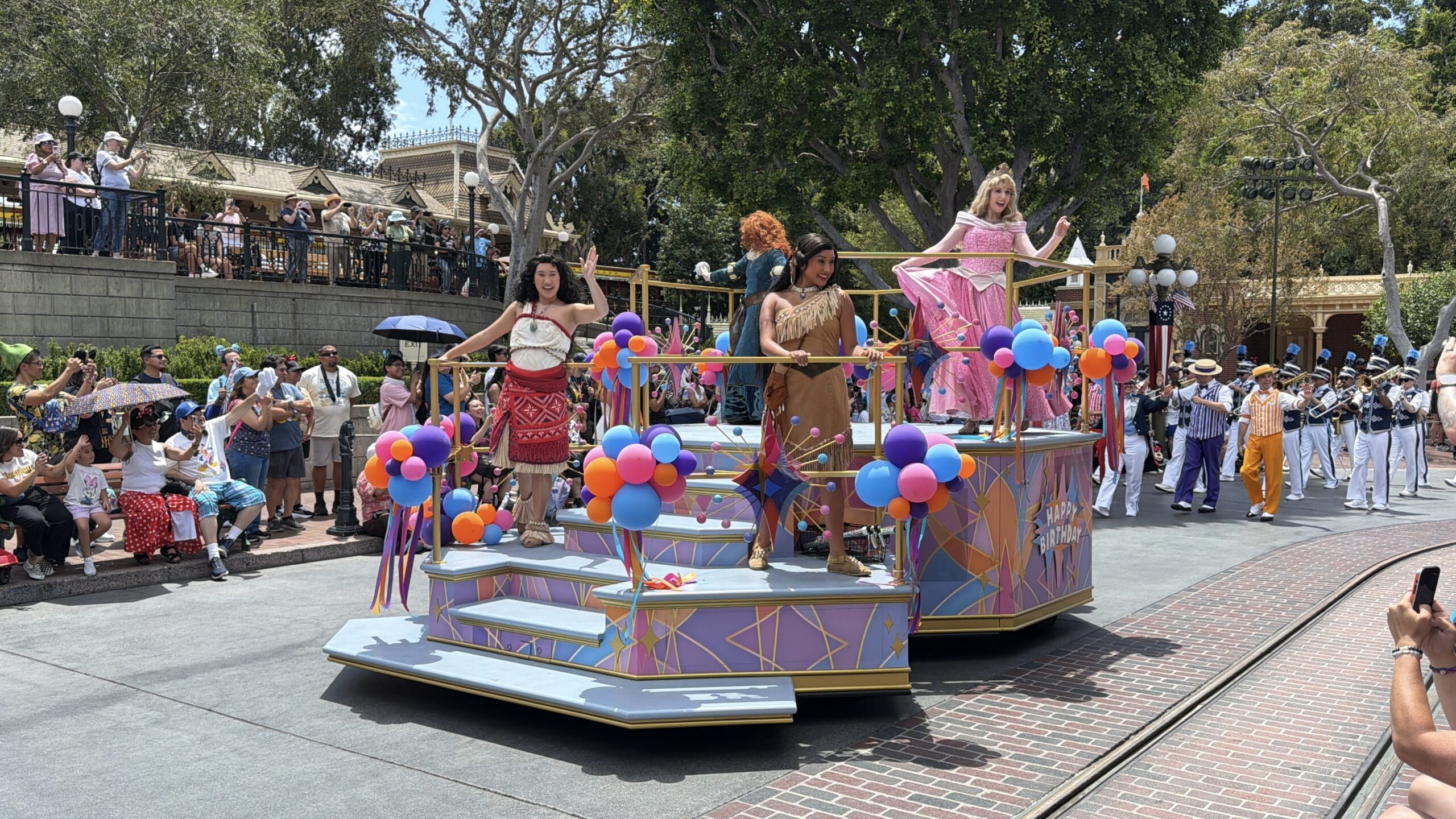 Celebrate Happy Cavalcade - Disneyland's 71st Birthday Celebration Edition