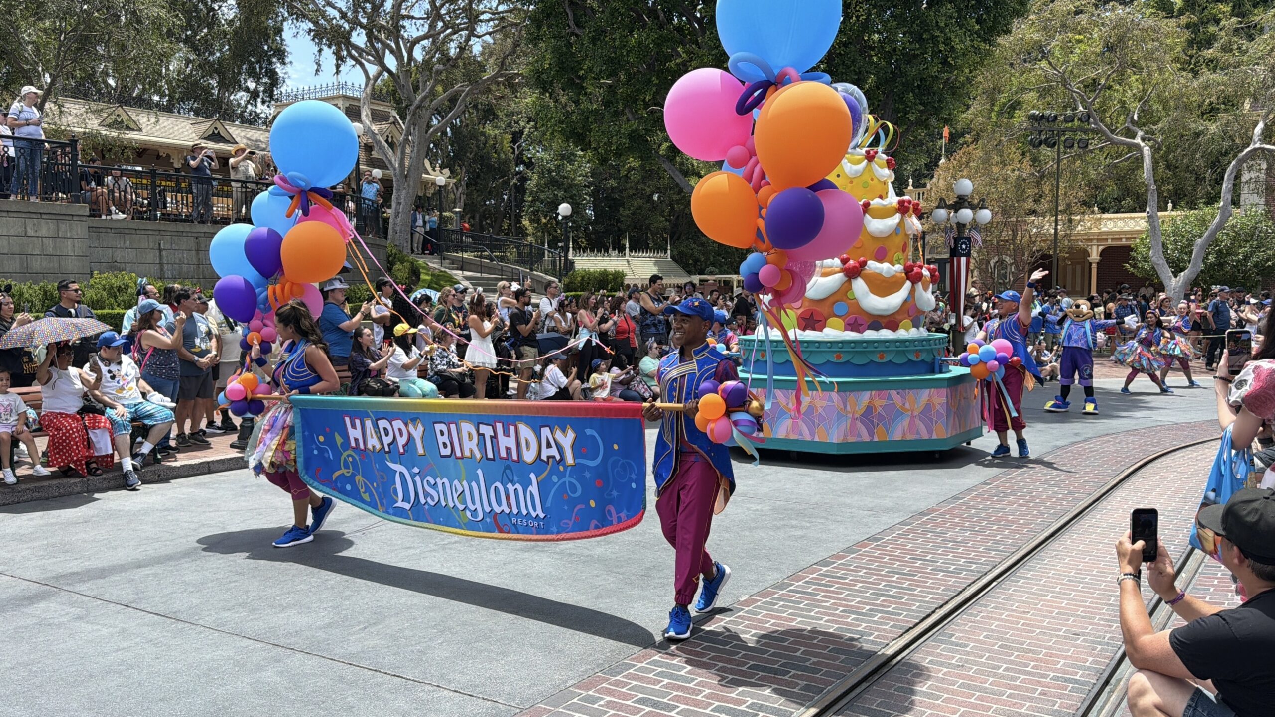 Celebrate Happy Cavalcade - Disneyland's 71st Birthday Celebration Edition
