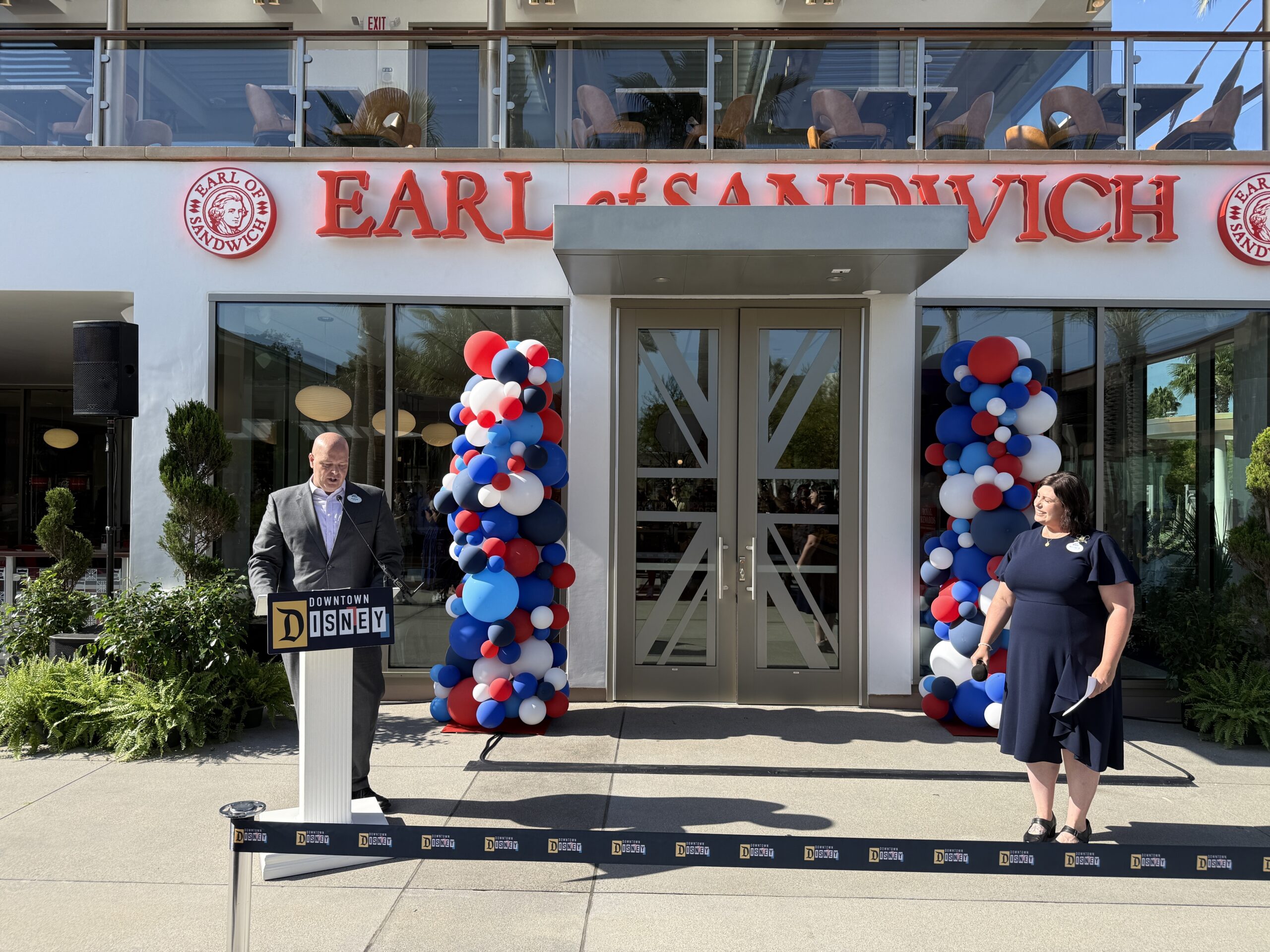 The new Earl of Sandwich location at Downtown Disney District hosted their grand opening on Wednesday morning, July 15.
