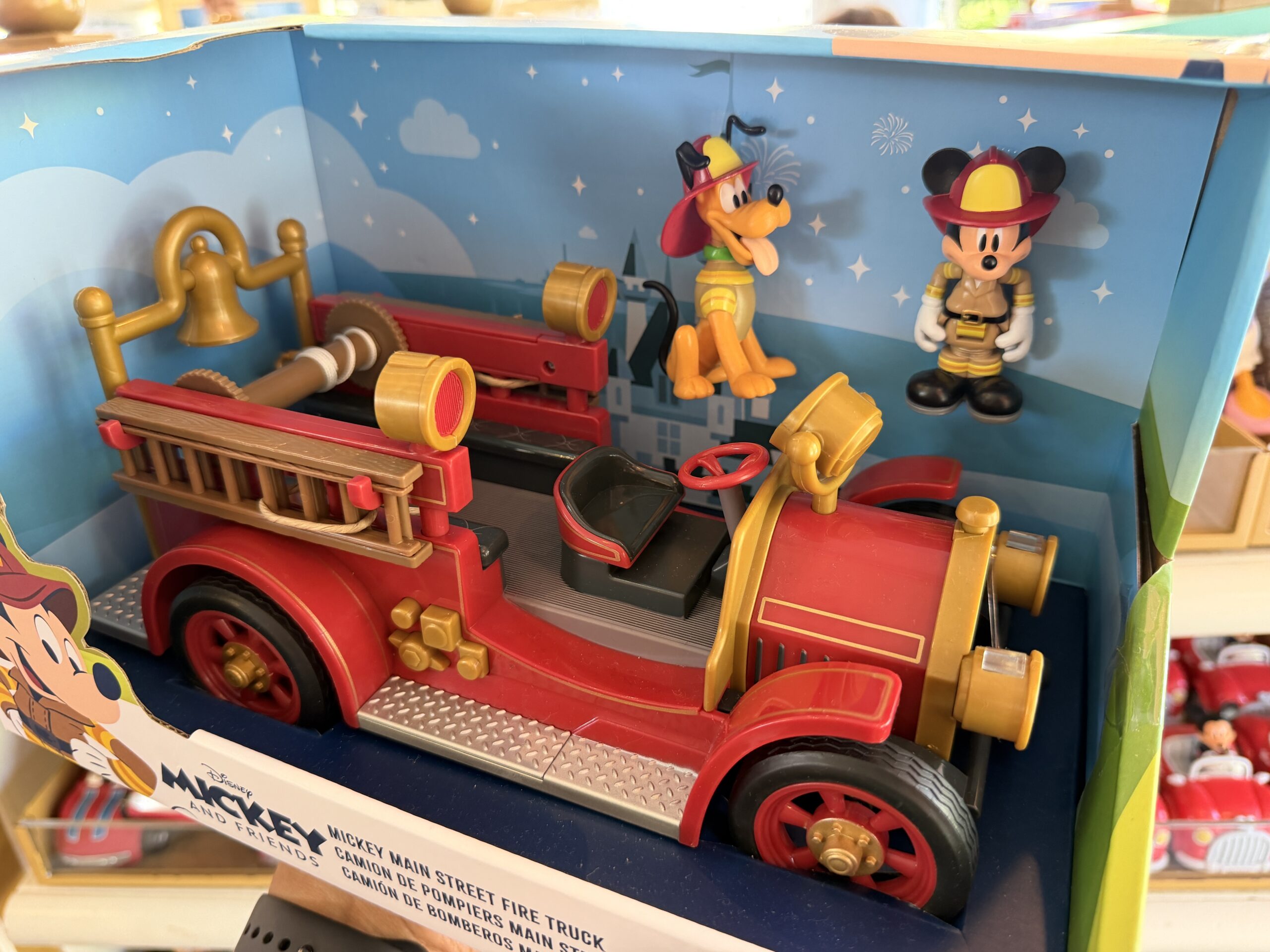 Mickey Mouse Main Street Fire Truck Toy - $34.99