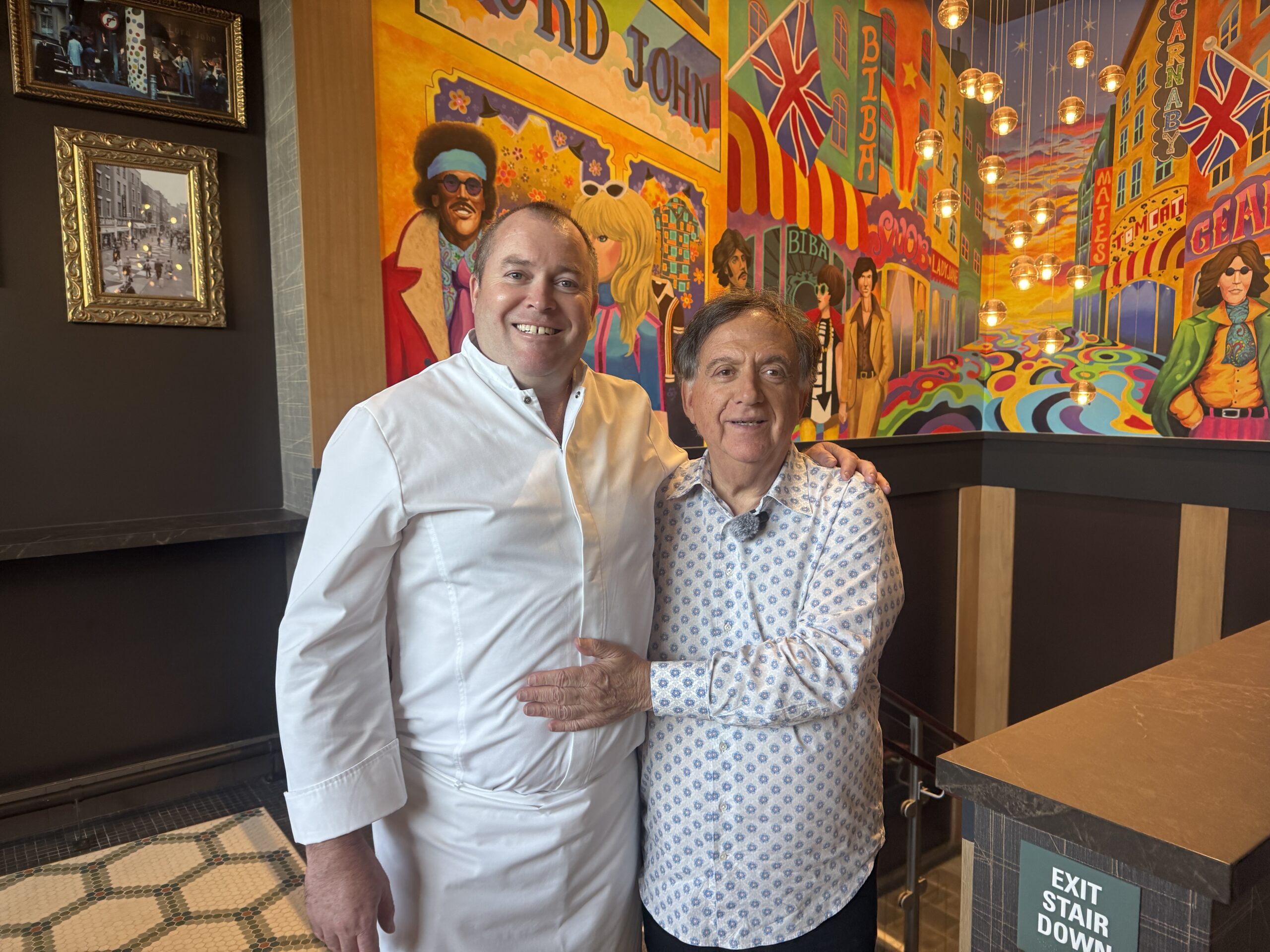 Chef Brassel and Robert Earl