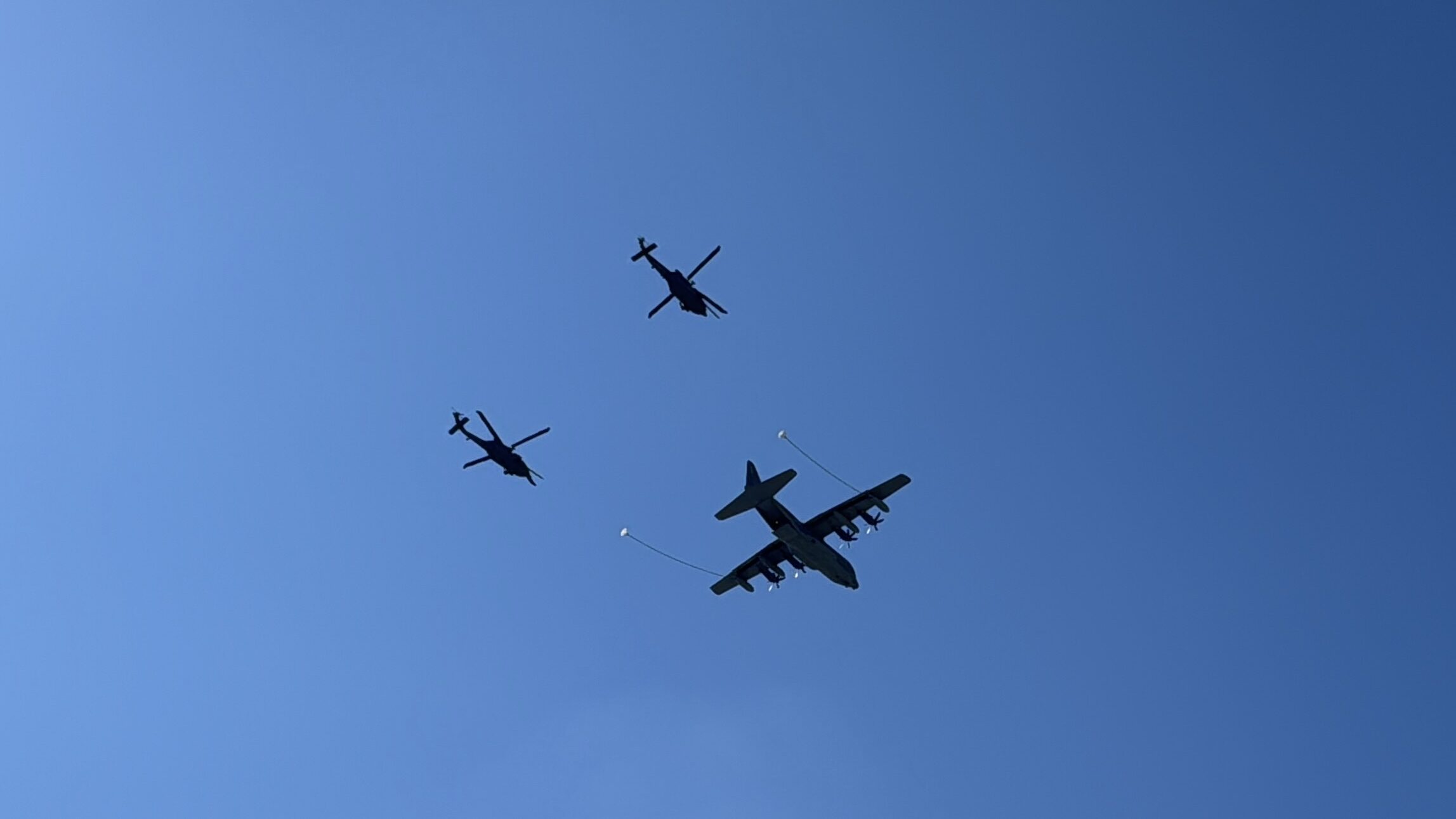 Air Force Flyover at Magic Kingdom for America's 250th Independence Day
