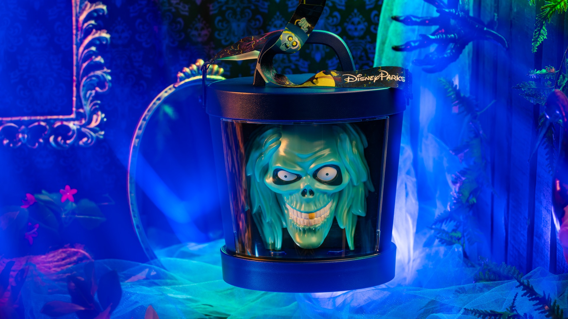Disney has revealed the Haunted Mansion Hatbox Ghost Popcorn Bucket coming to Disneyland Resort this summer.