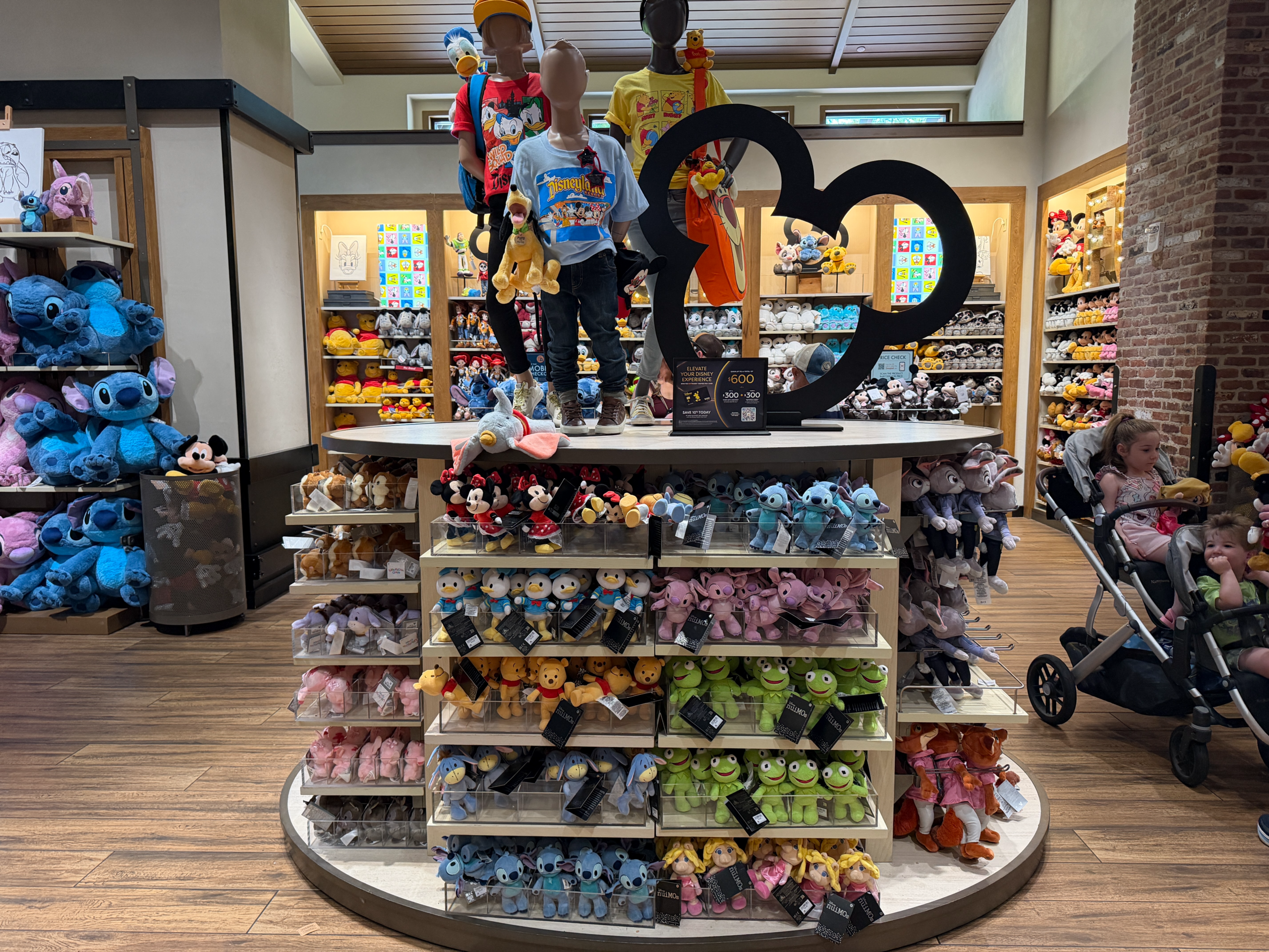 We also spotted them at World of Disney in the Downtown Disney District. All of the same nuiMOs are there that we saw at Big Top Toys.