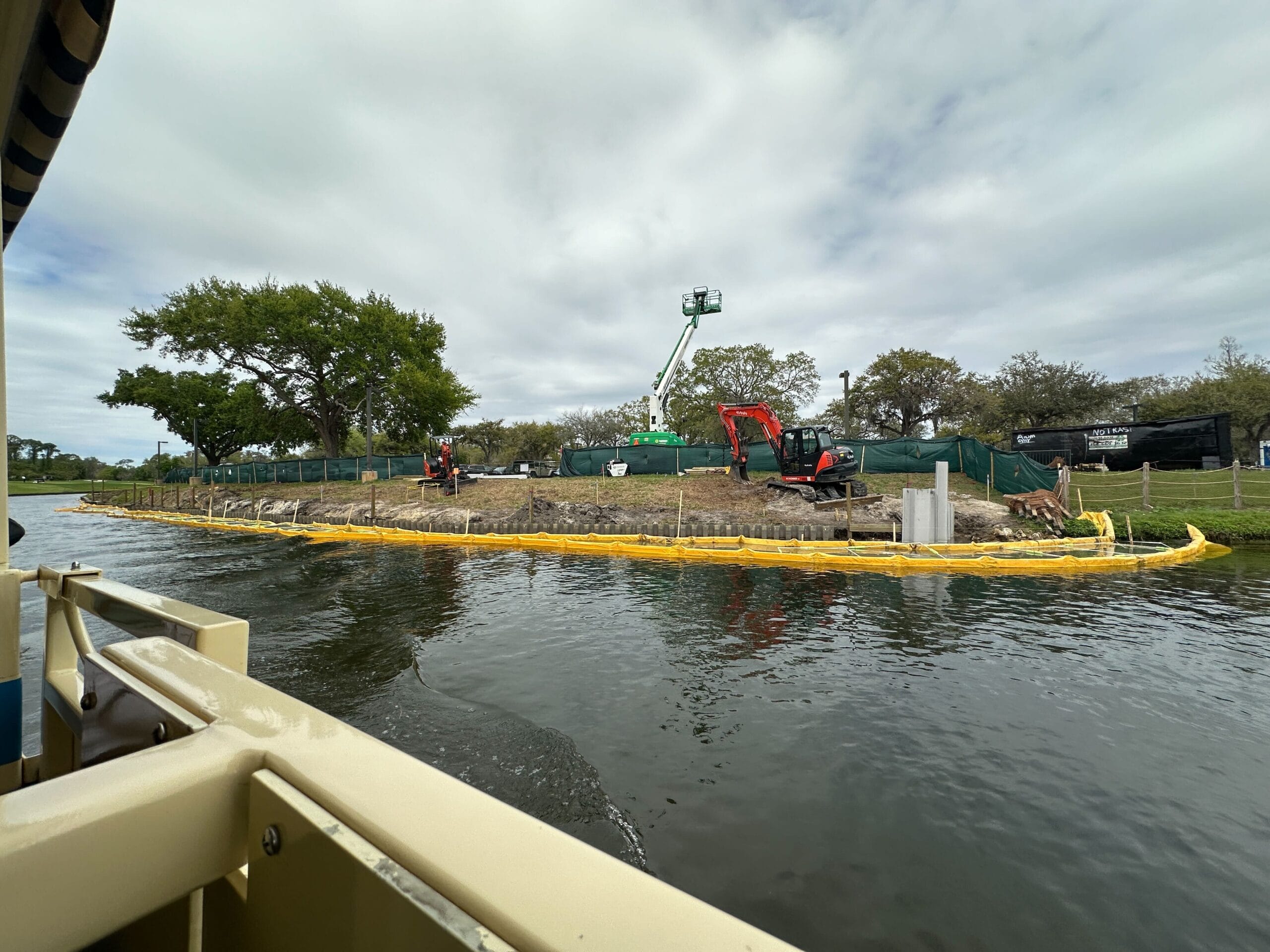 Sassagoula River construction.