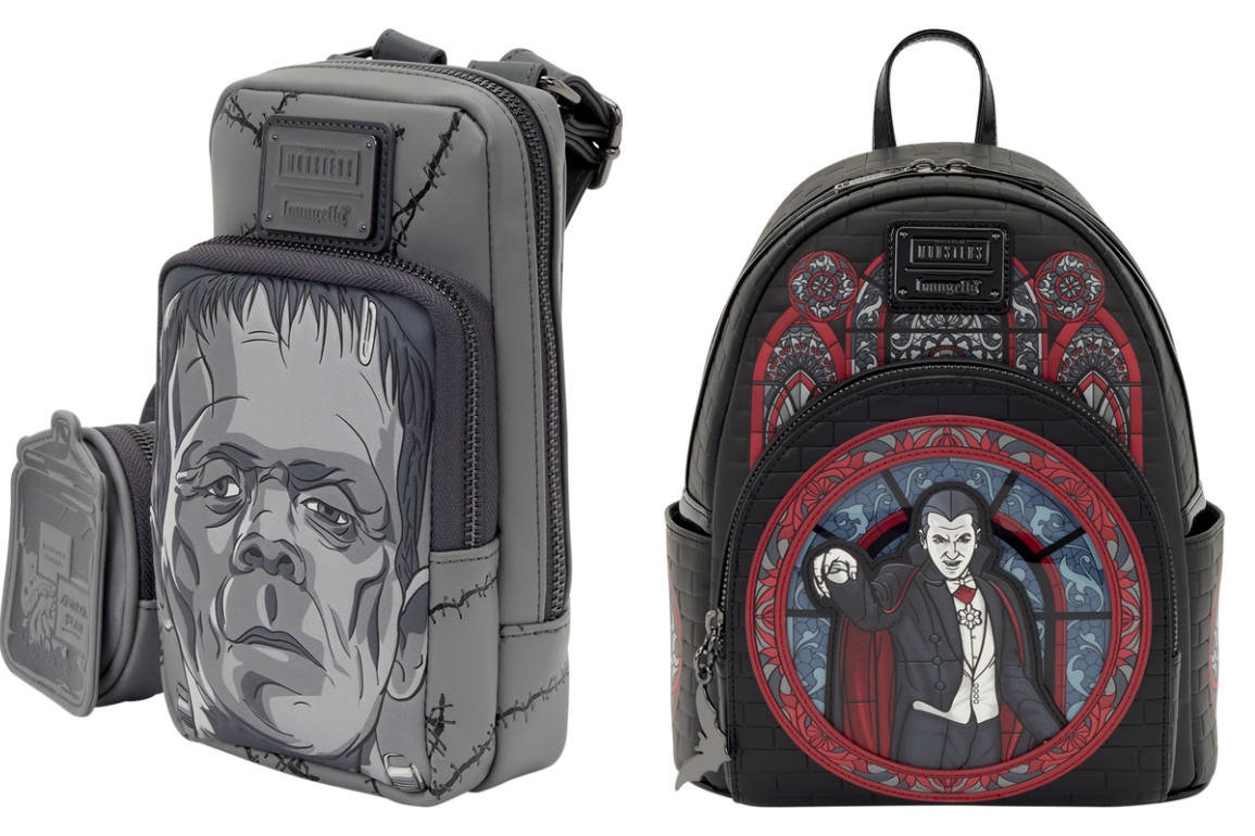 Universal Monsters Loungefly collection now available online.