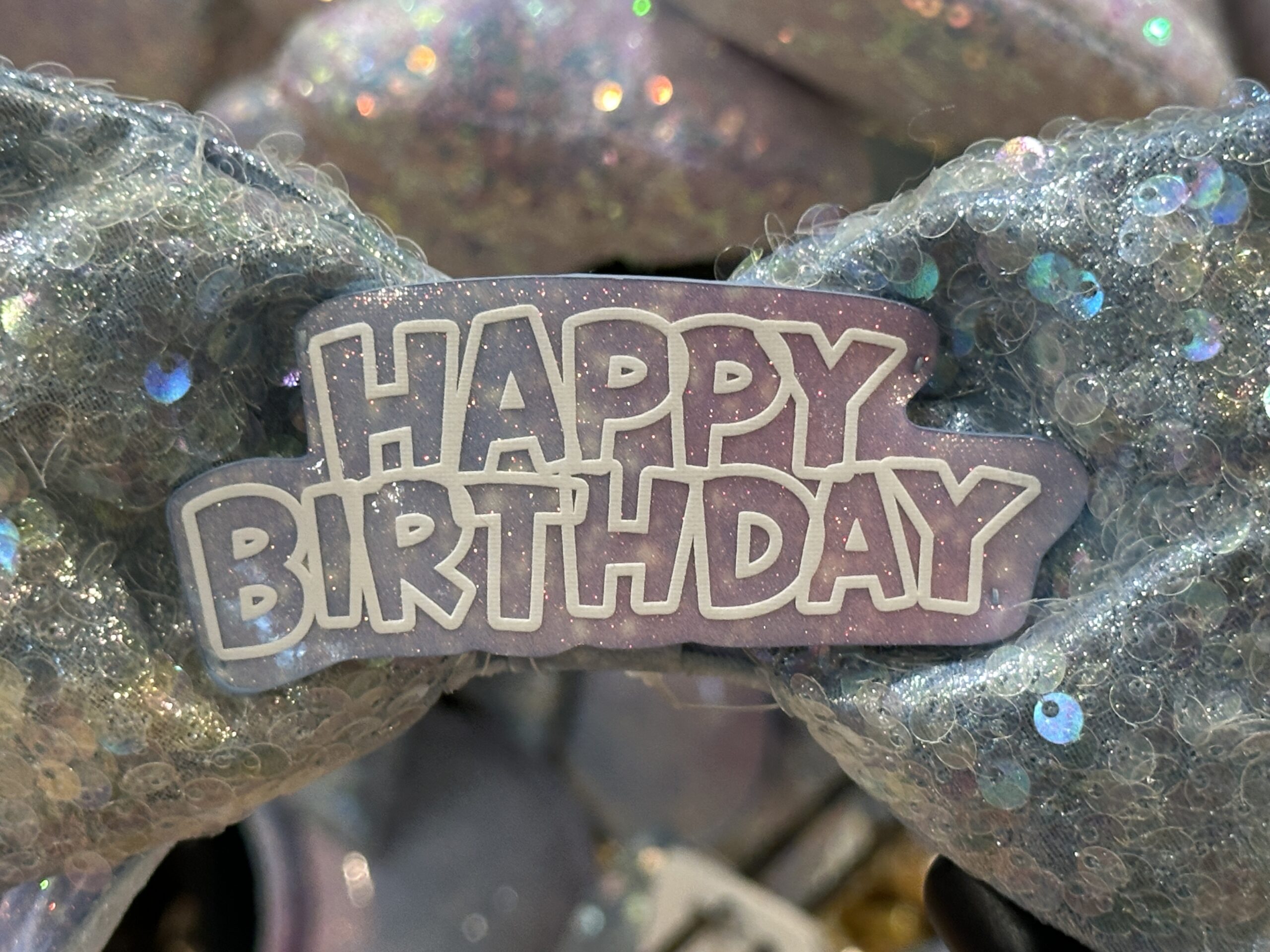 "Happy Birthday" Minnie Ear Headband - $36.99