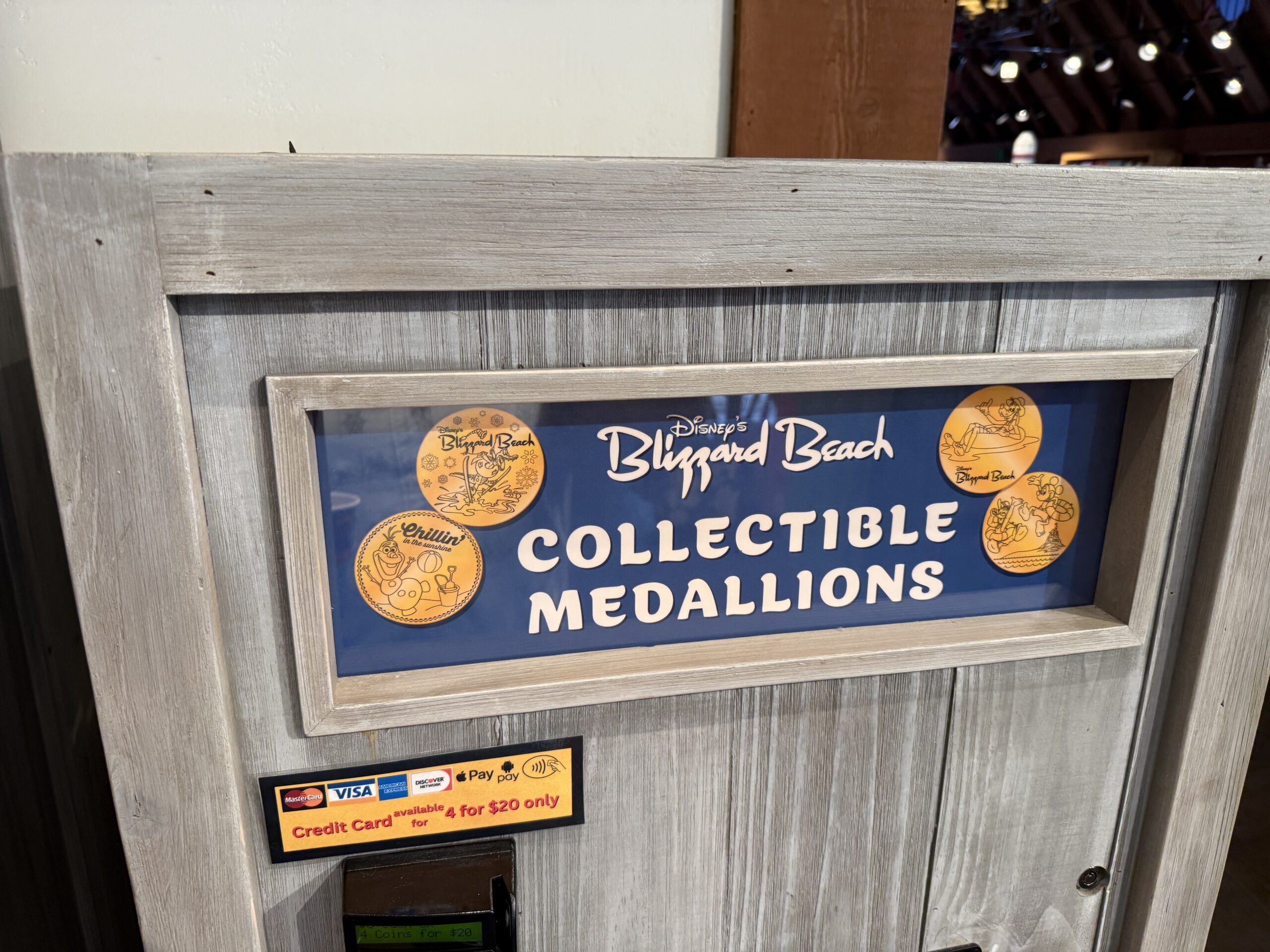 Blizzard Beach Collectible Medallions