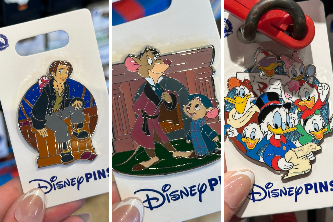 New pins available at Walt Disney World featuring more obscure characters.