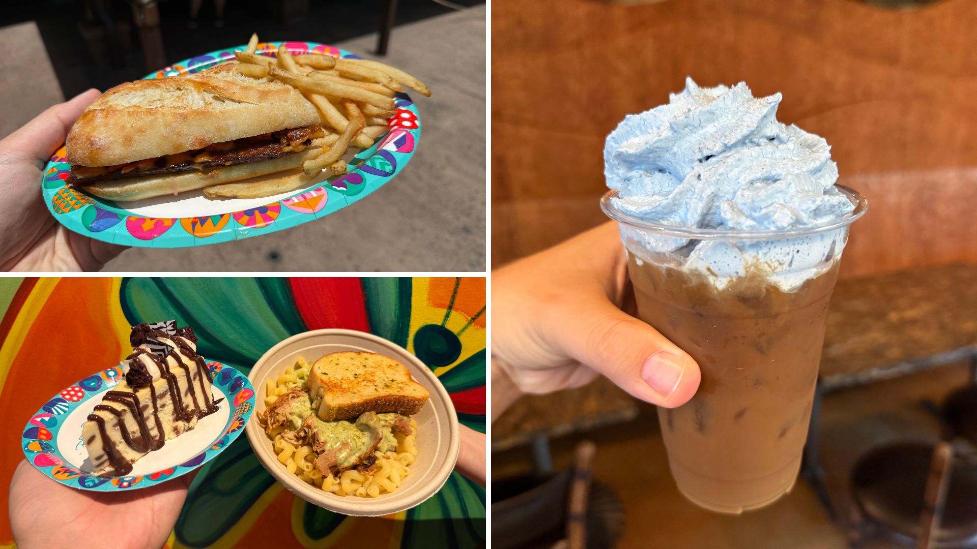 REVIEW: Pandoran Sunrise with Rum, Marble Swirled Cheesecake, and More New Disney's Animal Kingdom Menu Items