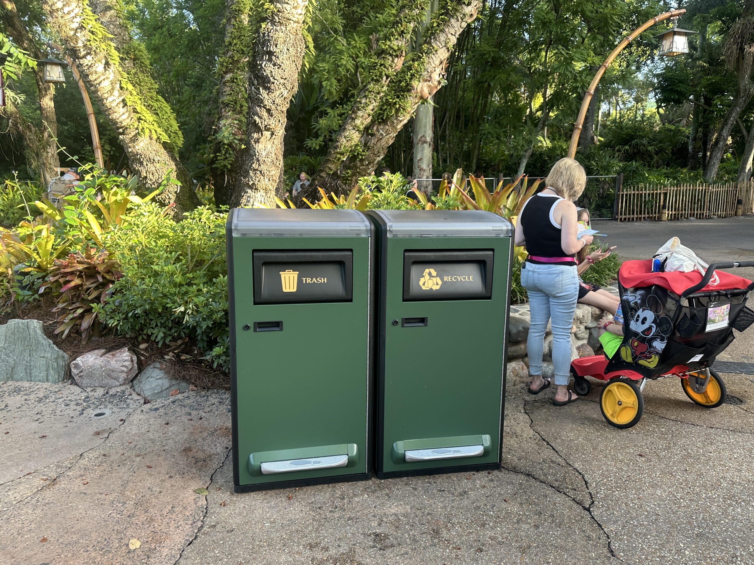 Solar Trash Cans Arrive at Disney's Animal Kingdom
