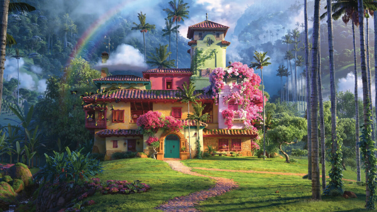 Tropical Americas concept art at Animal Kingdom