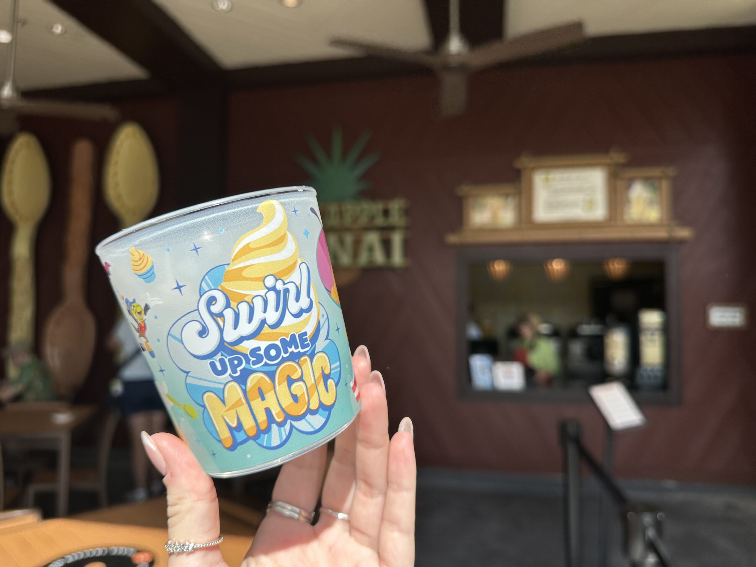 'Swirl Up Some Magic' Souvenir DOLE Whip Cup Released at Walt Disney World