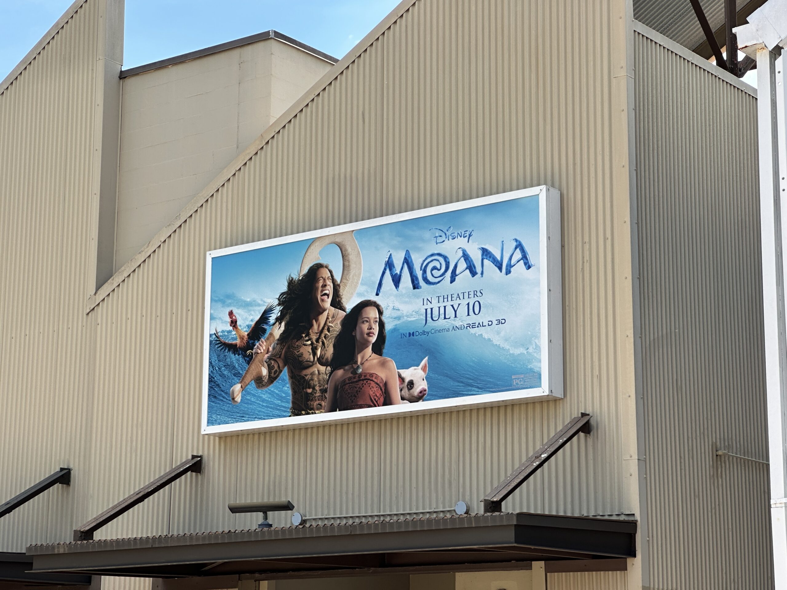 Moana AMC Signage