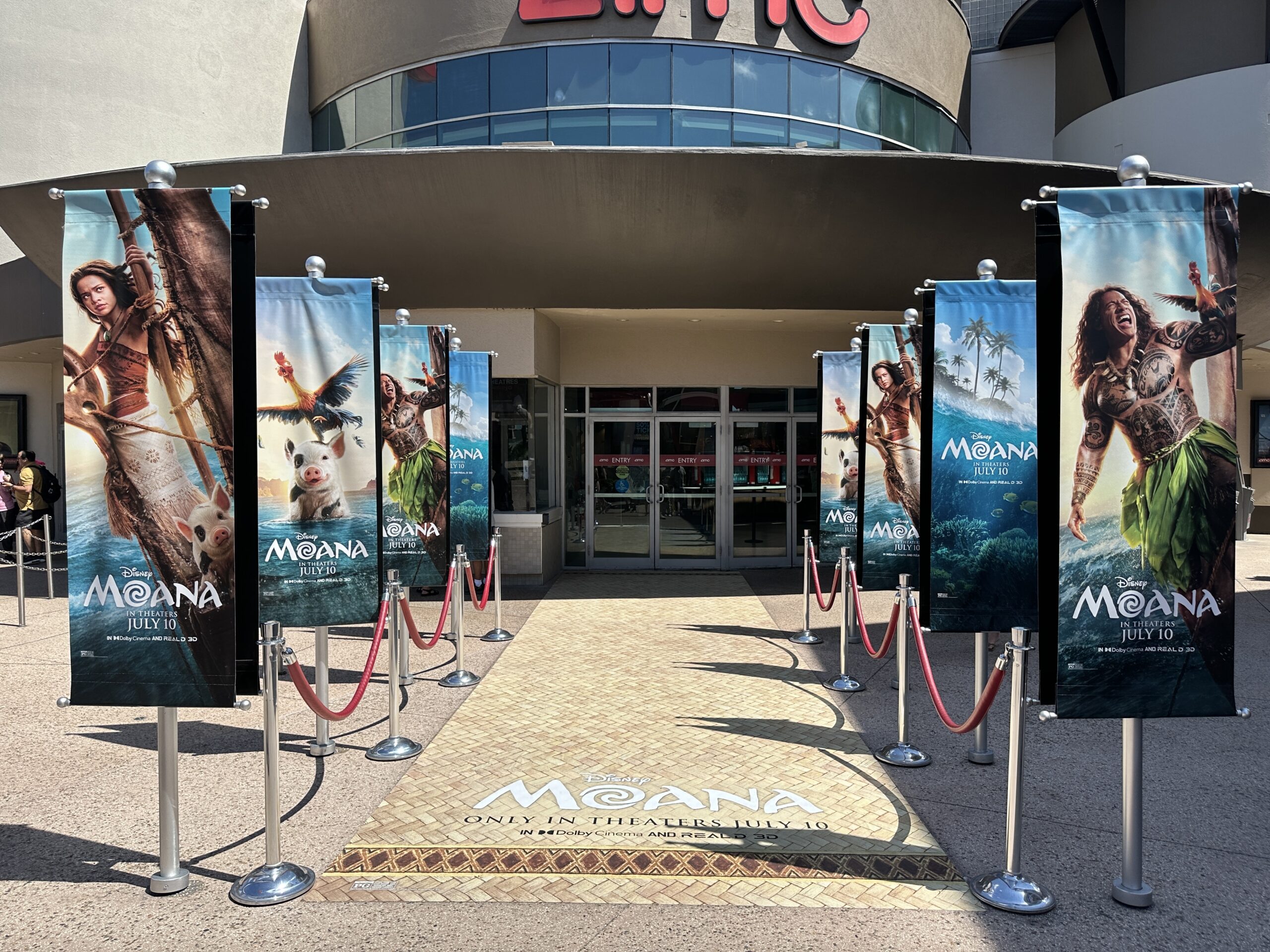 Moana AMC Signage