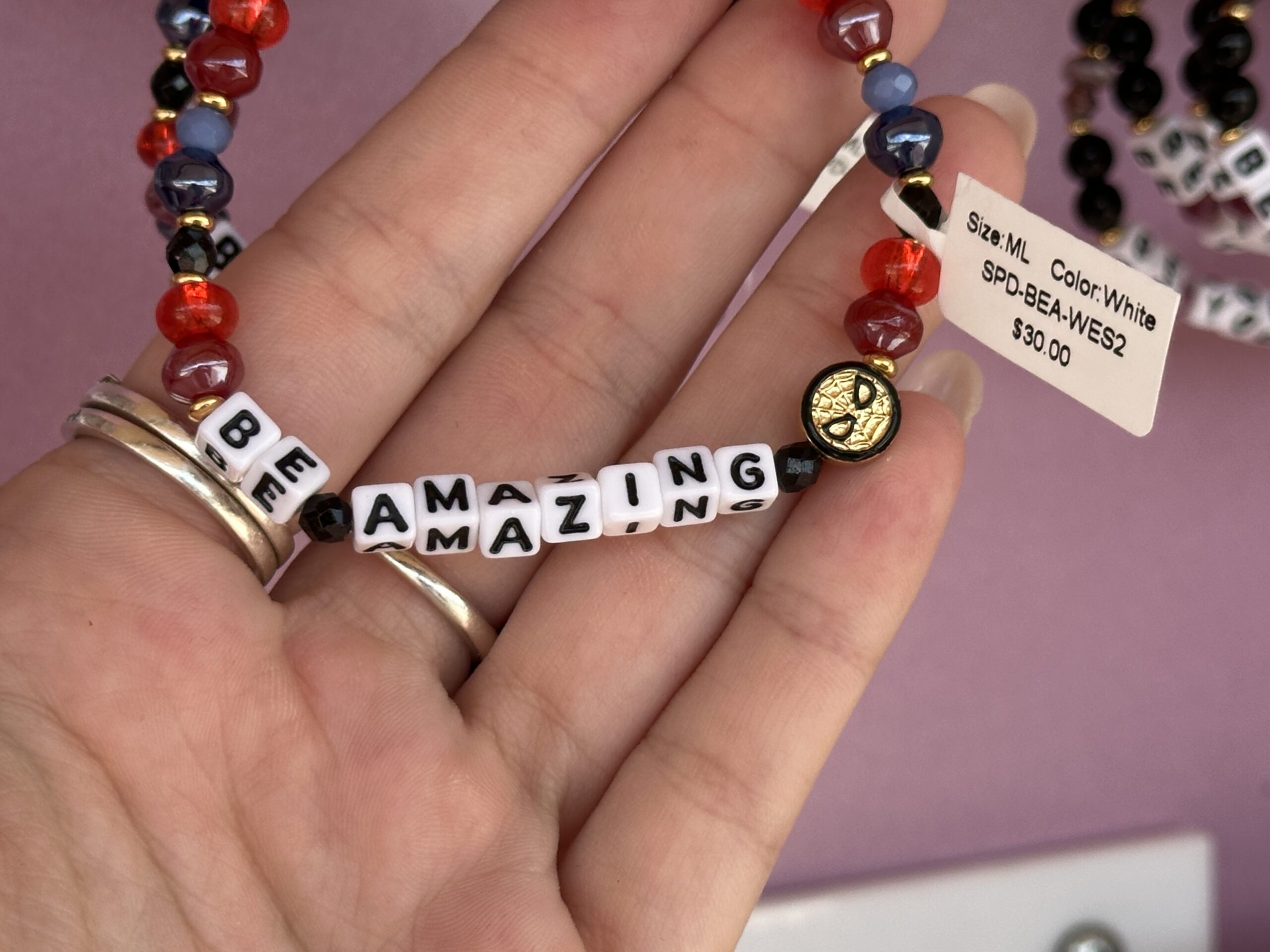 'Be Amazing' Bracelet - $30