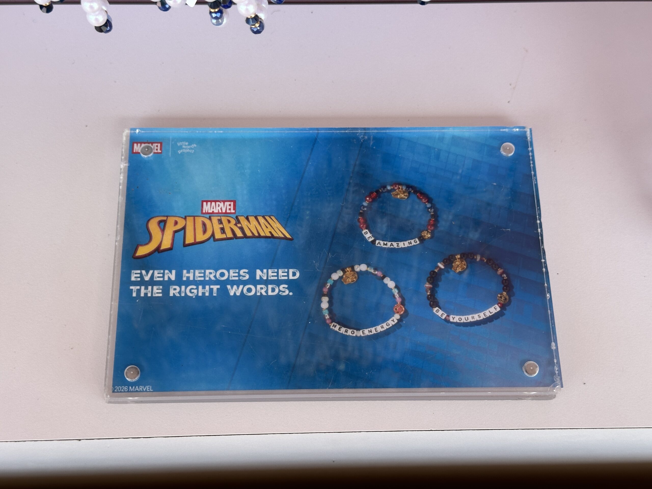 Little Words Project Spider-Man collection.