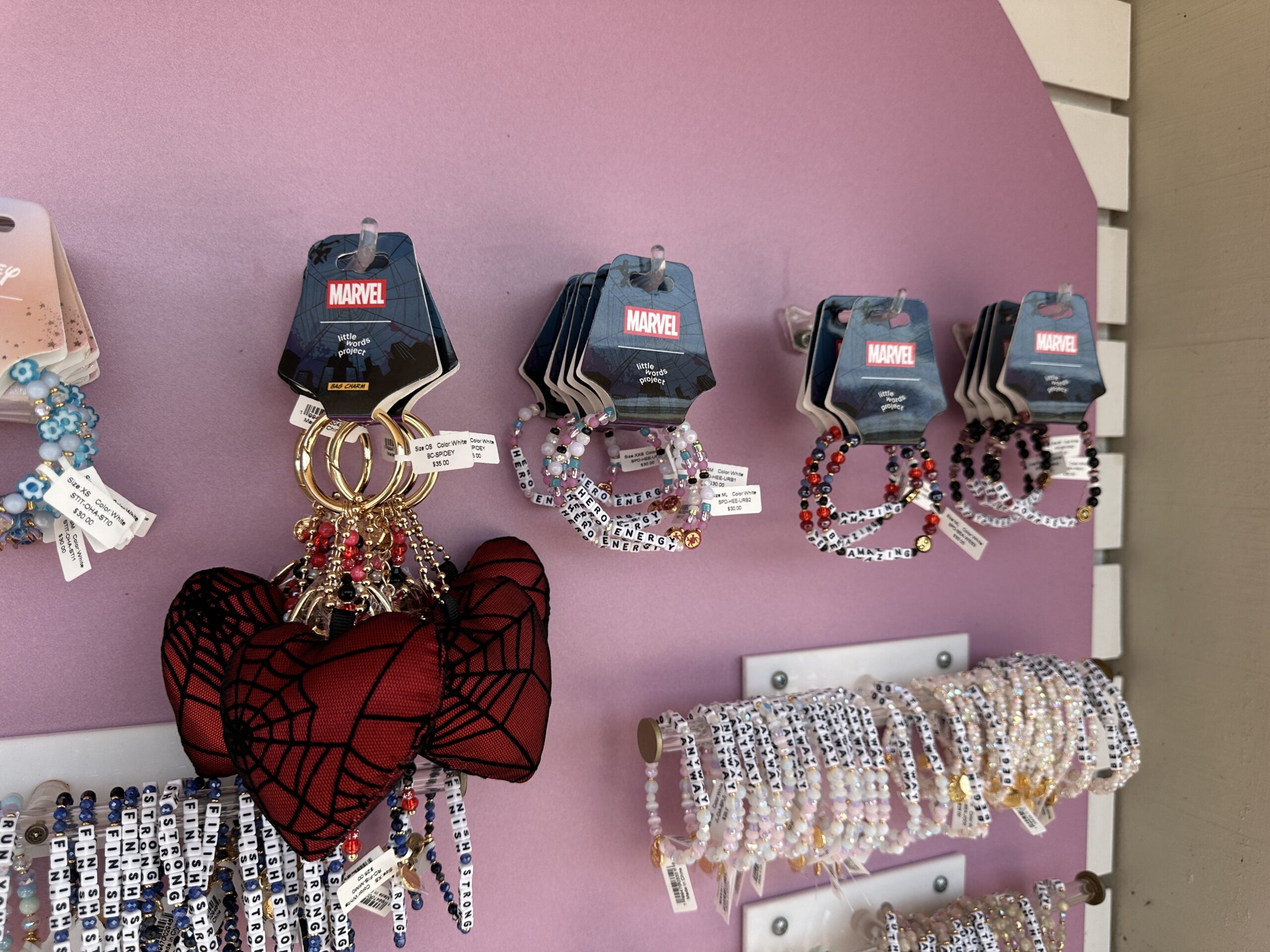 Little Words Project Spider-Man collection.