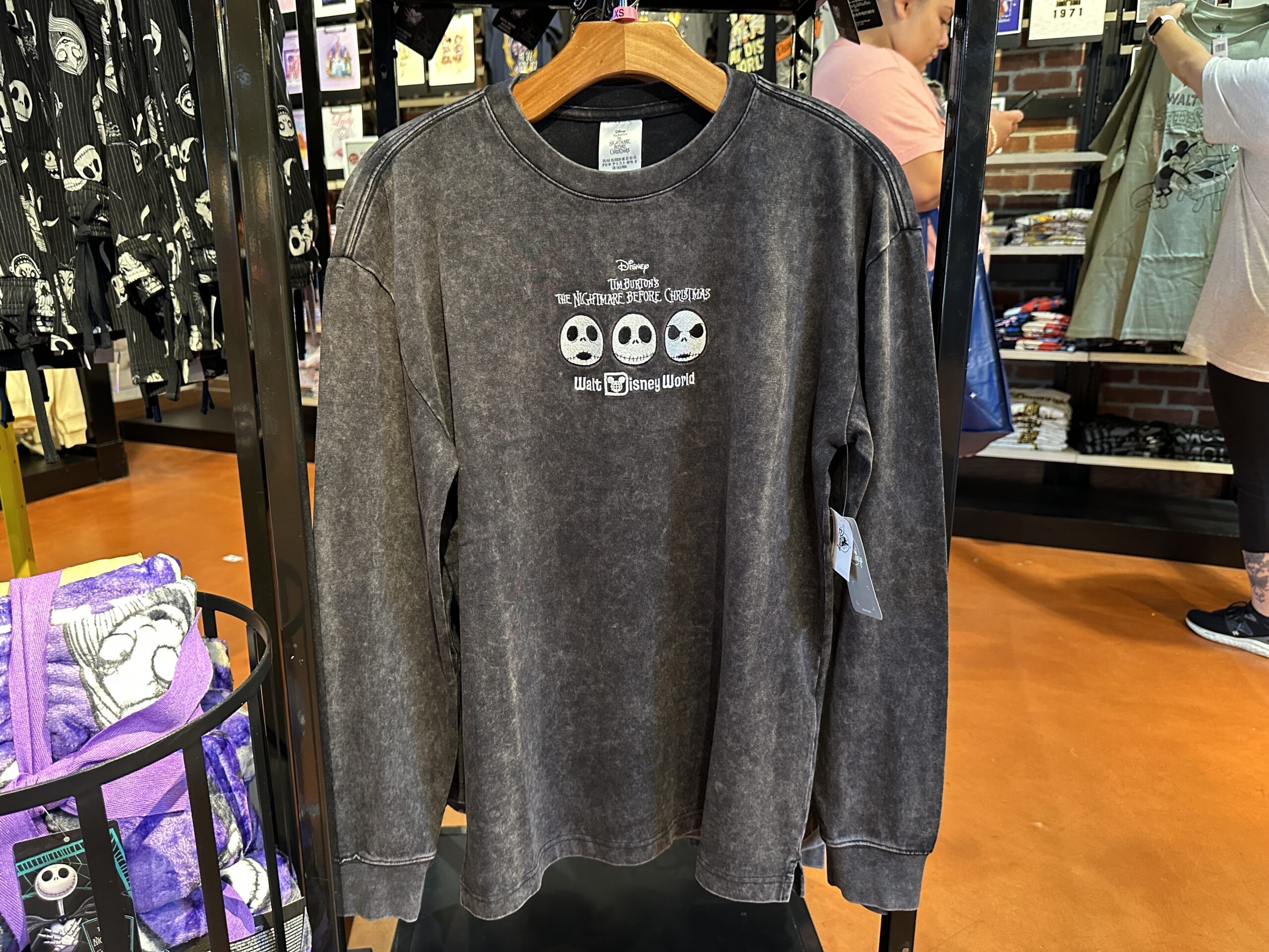 Jack Skellington Faces Long-Sleeve Shirt - $49.99