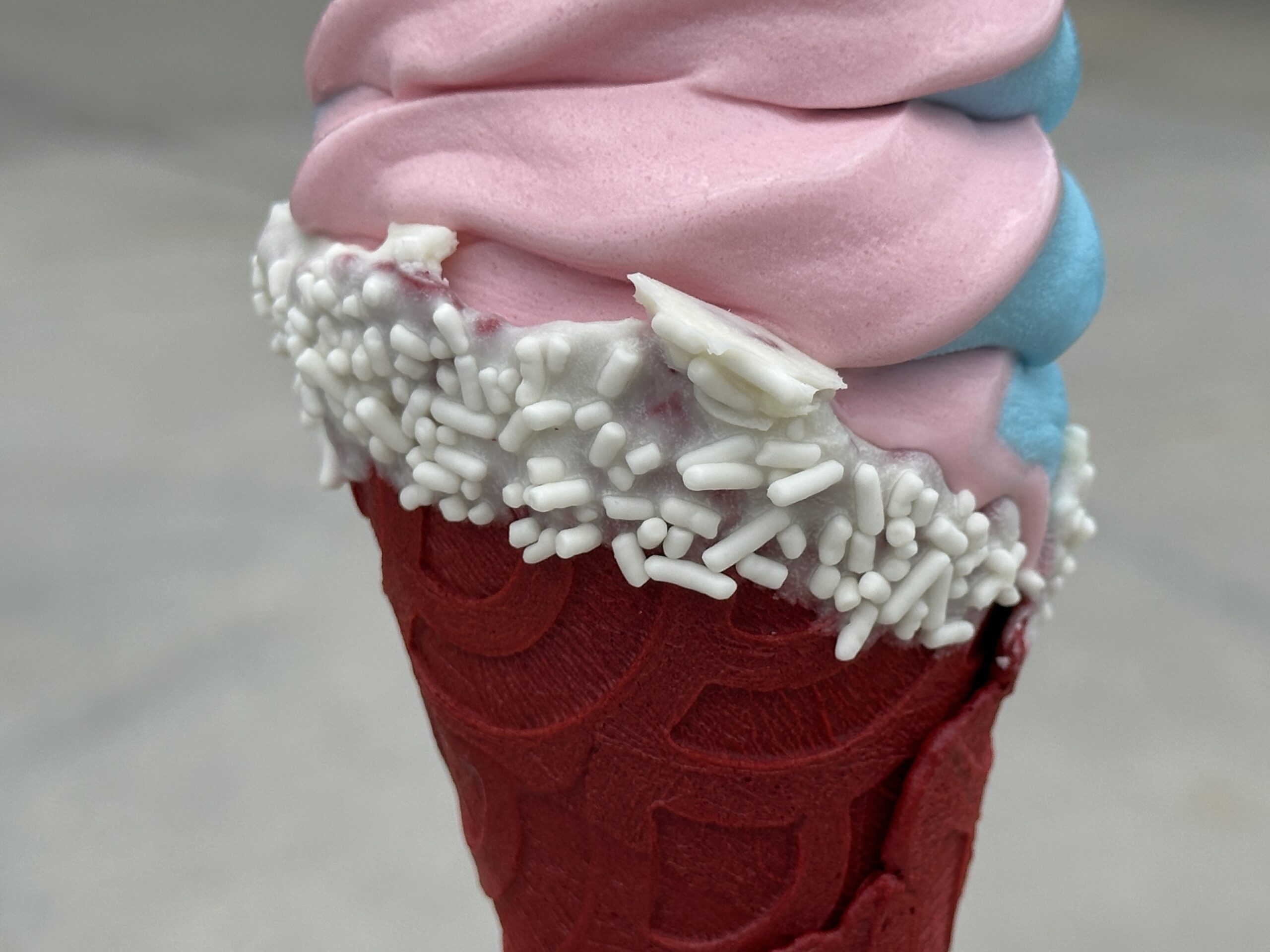 Strawberry-Cotton Candy Cone - $7.29